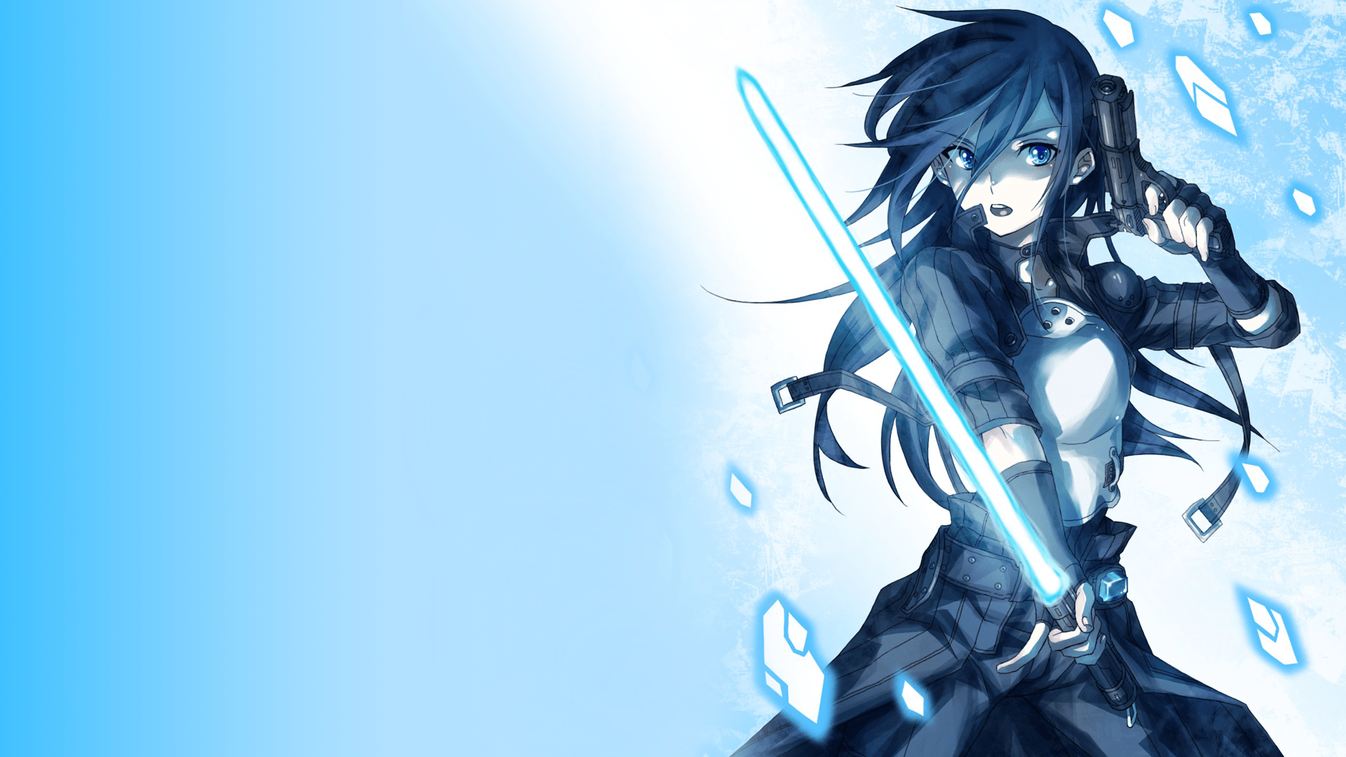 Anime Blue Girl Wallpapers Top Free Anime Blue Girl Backgrounds