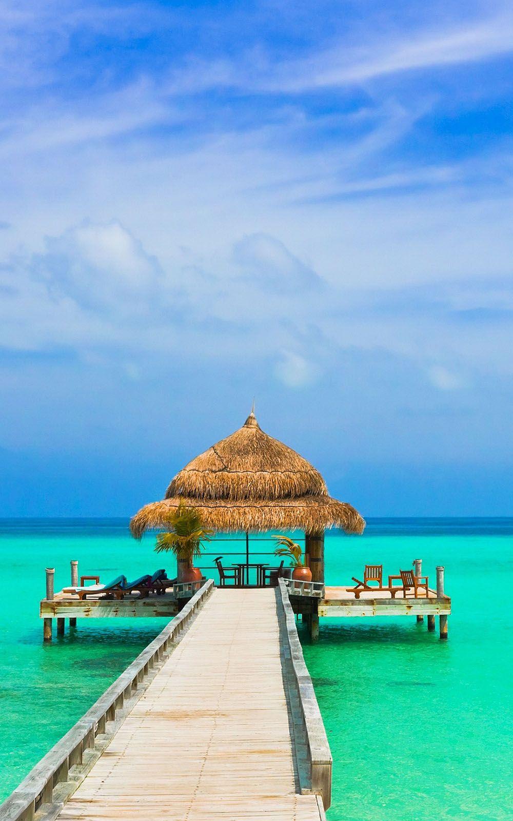 Blue Sky Beach Wallpapers Top Free Blue Sky Beach Backgrounds