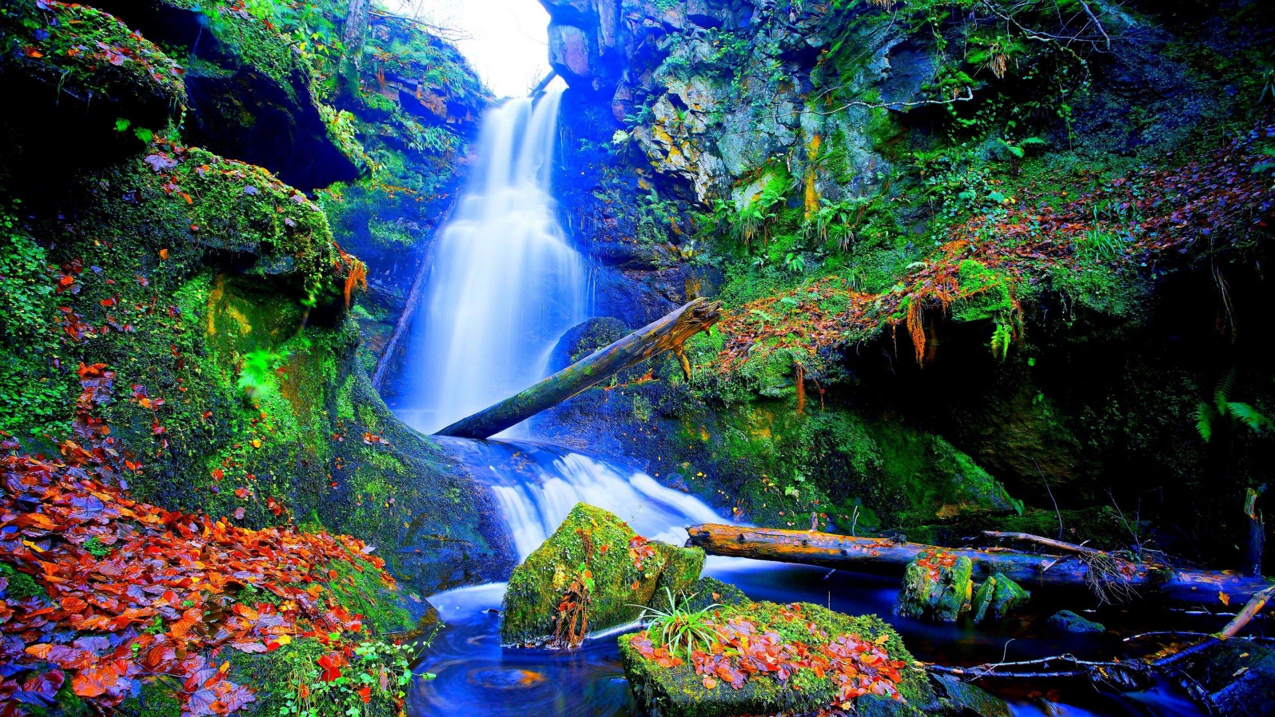 Blue Waterfall Wallpapers Top Free Blue Waterfall Backgrounds
