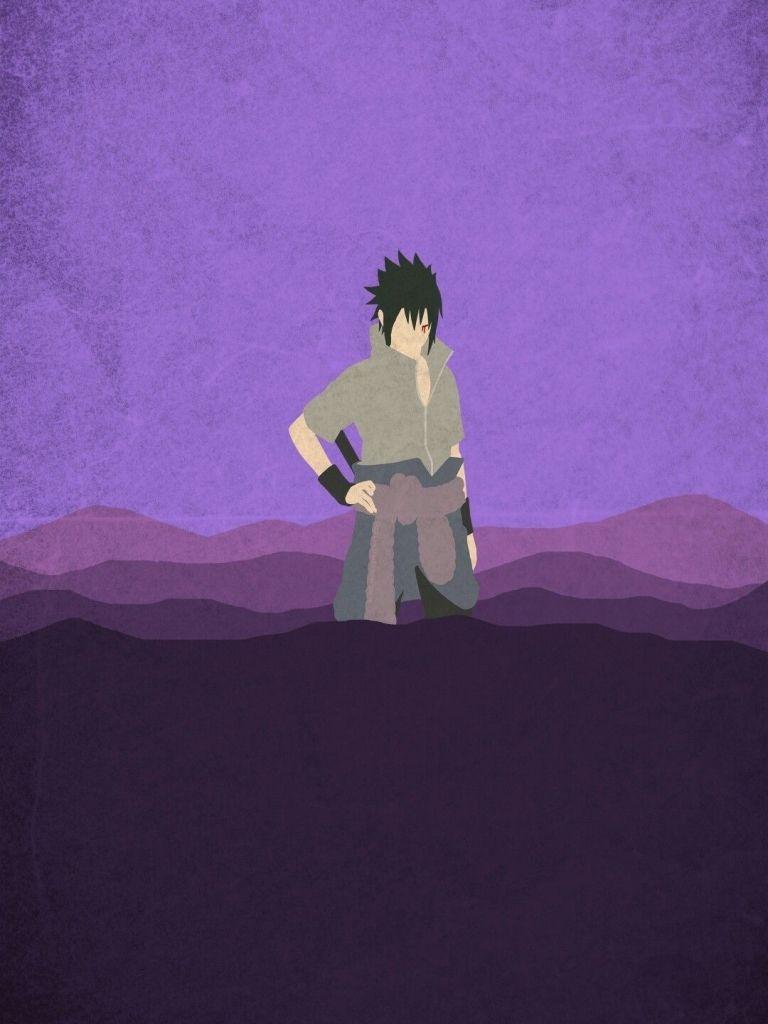 Purple Aesthetic Wallpaper Anime Naruto