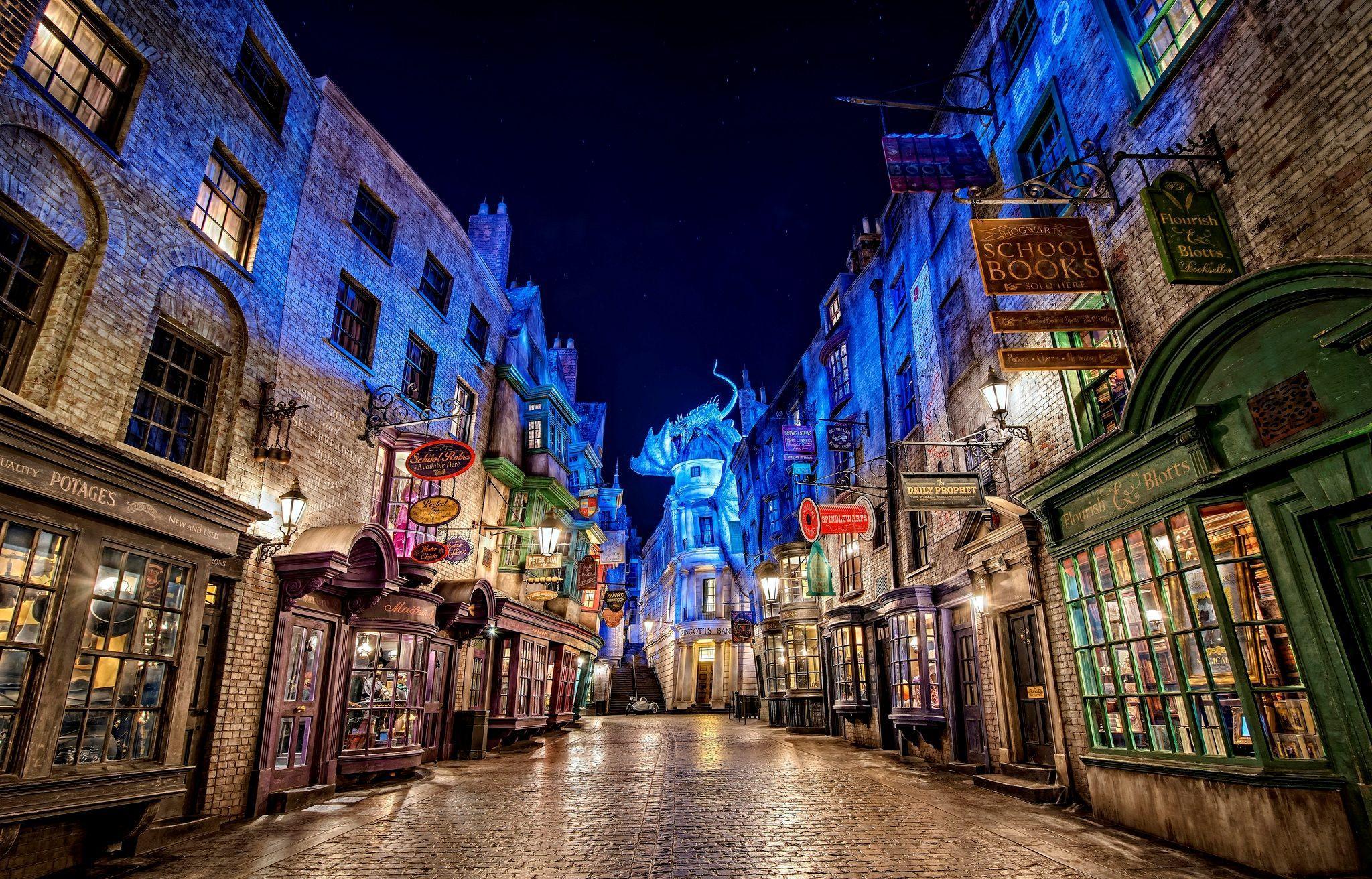 Harry Potter Diagon Alley Wallpapers Top Free Harry Potter Diagon