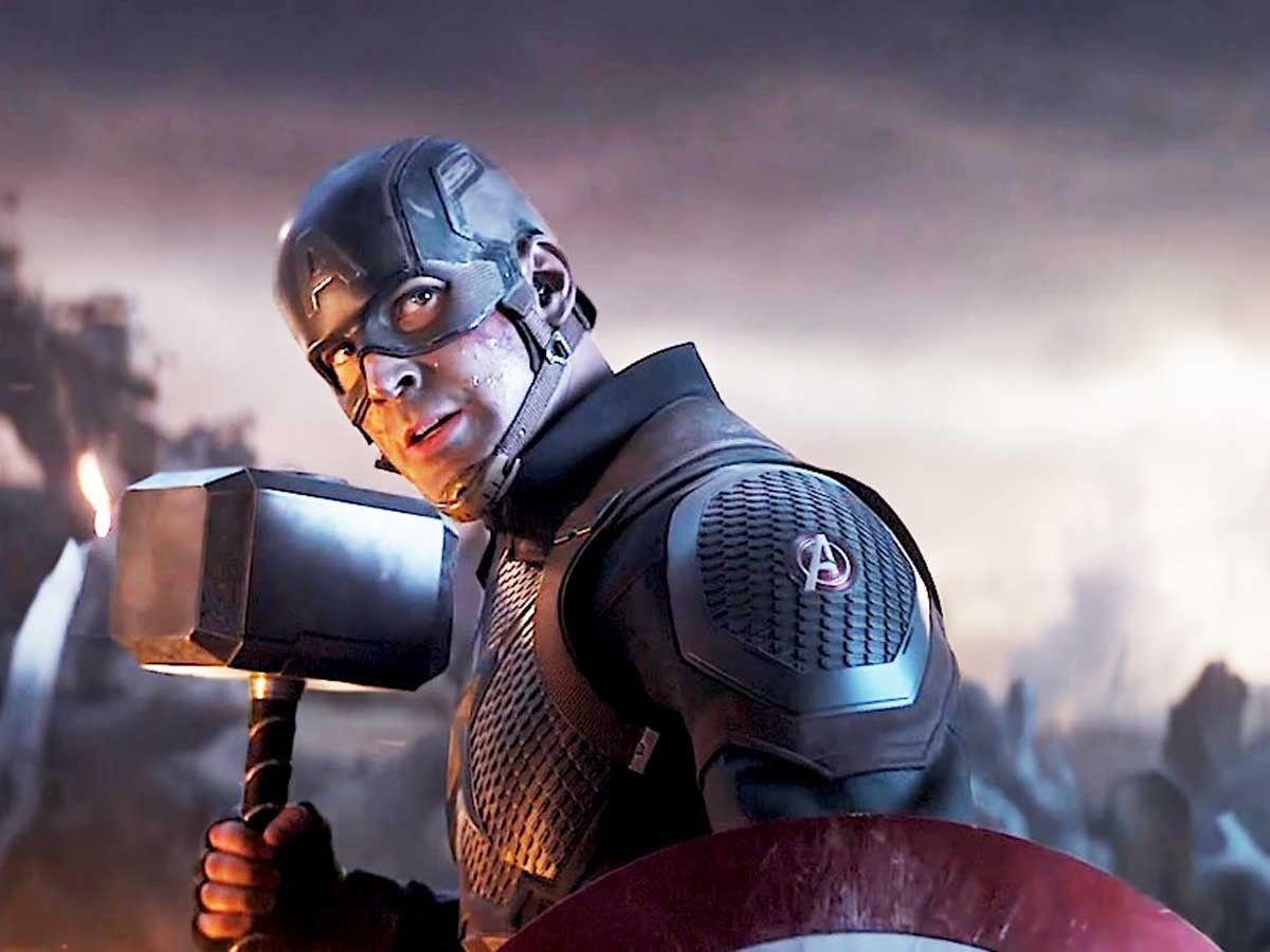 Captain America with Thor Hammer Wallpapers Top Free Captain America