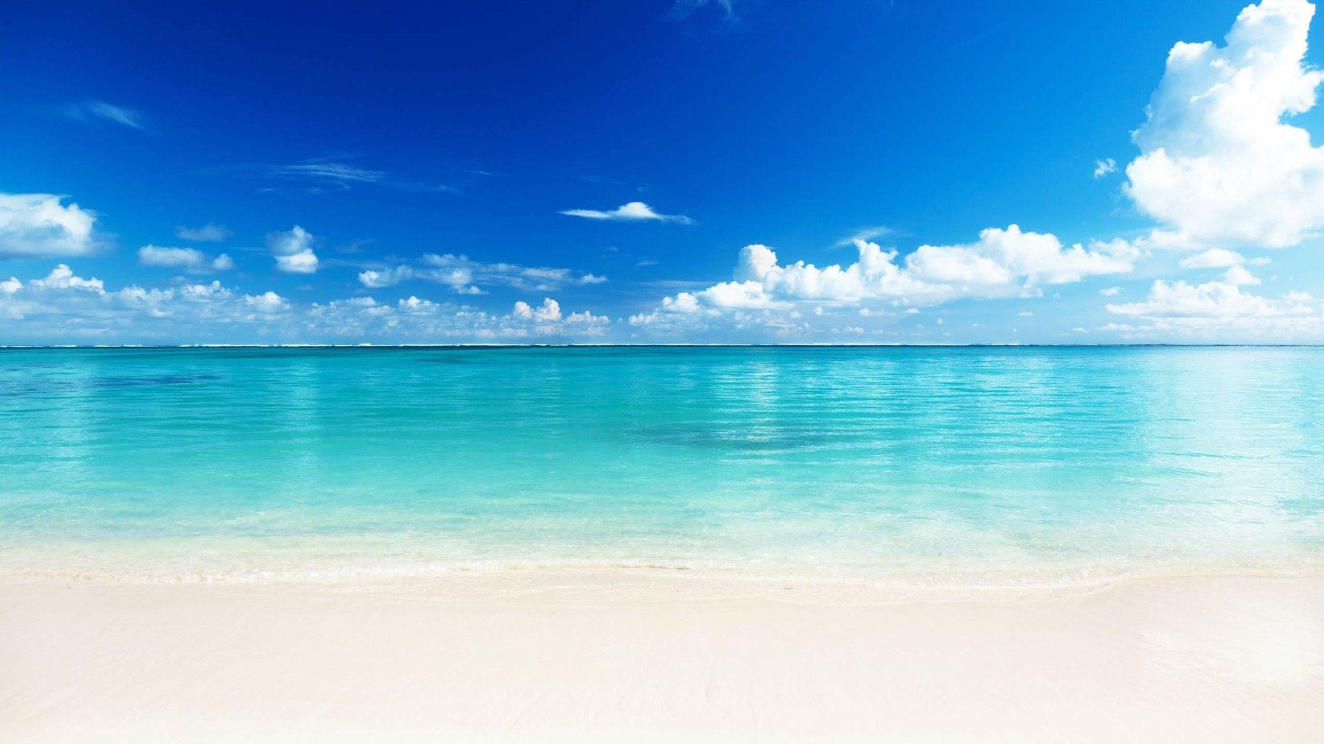 Blue Sky Beach Wallpapers Top Free Blue Sky Beach Backgrounds