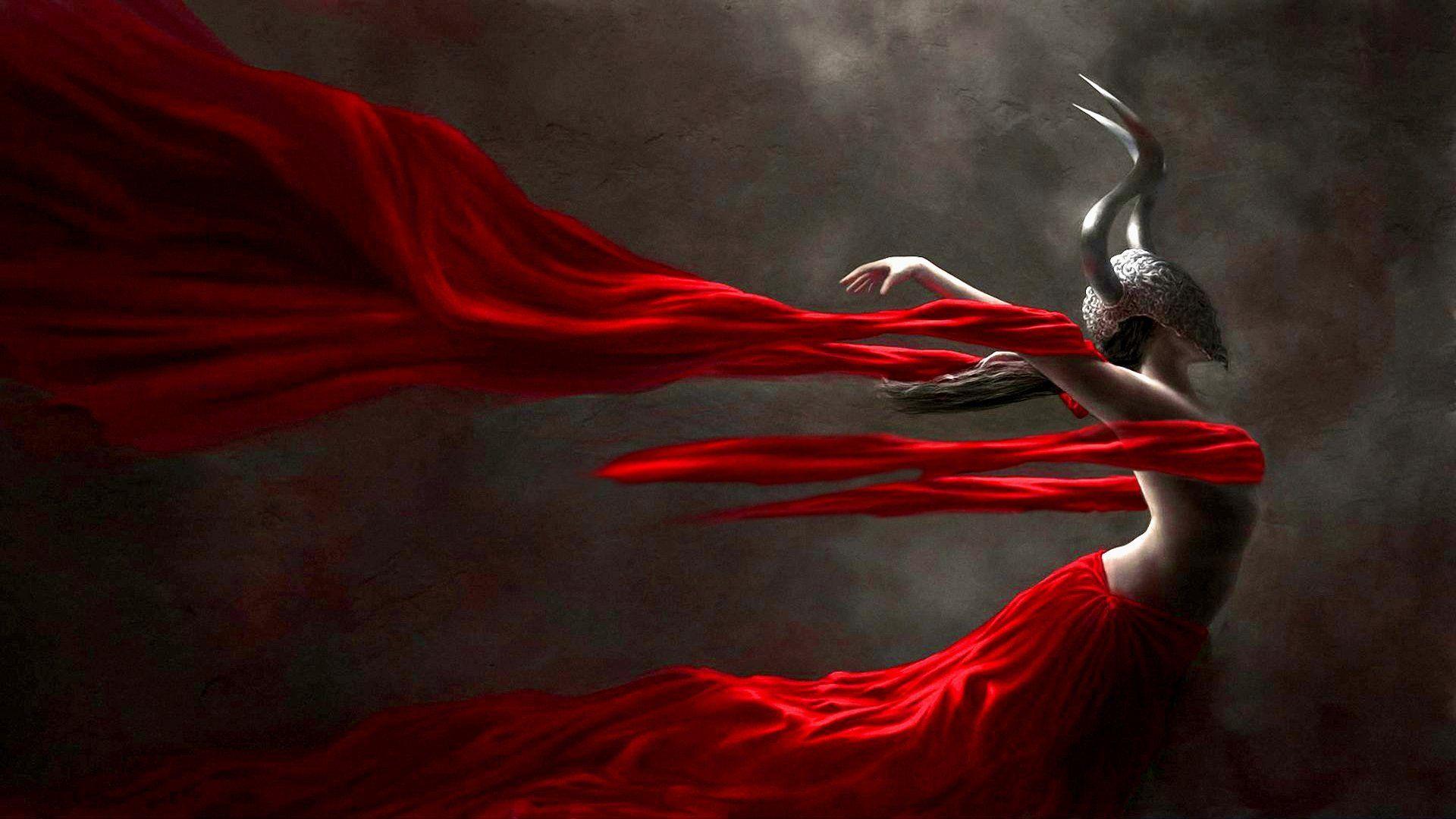 Red Girl Wallpapers Top Free Red Girl Backgrounds WallpaperAccess