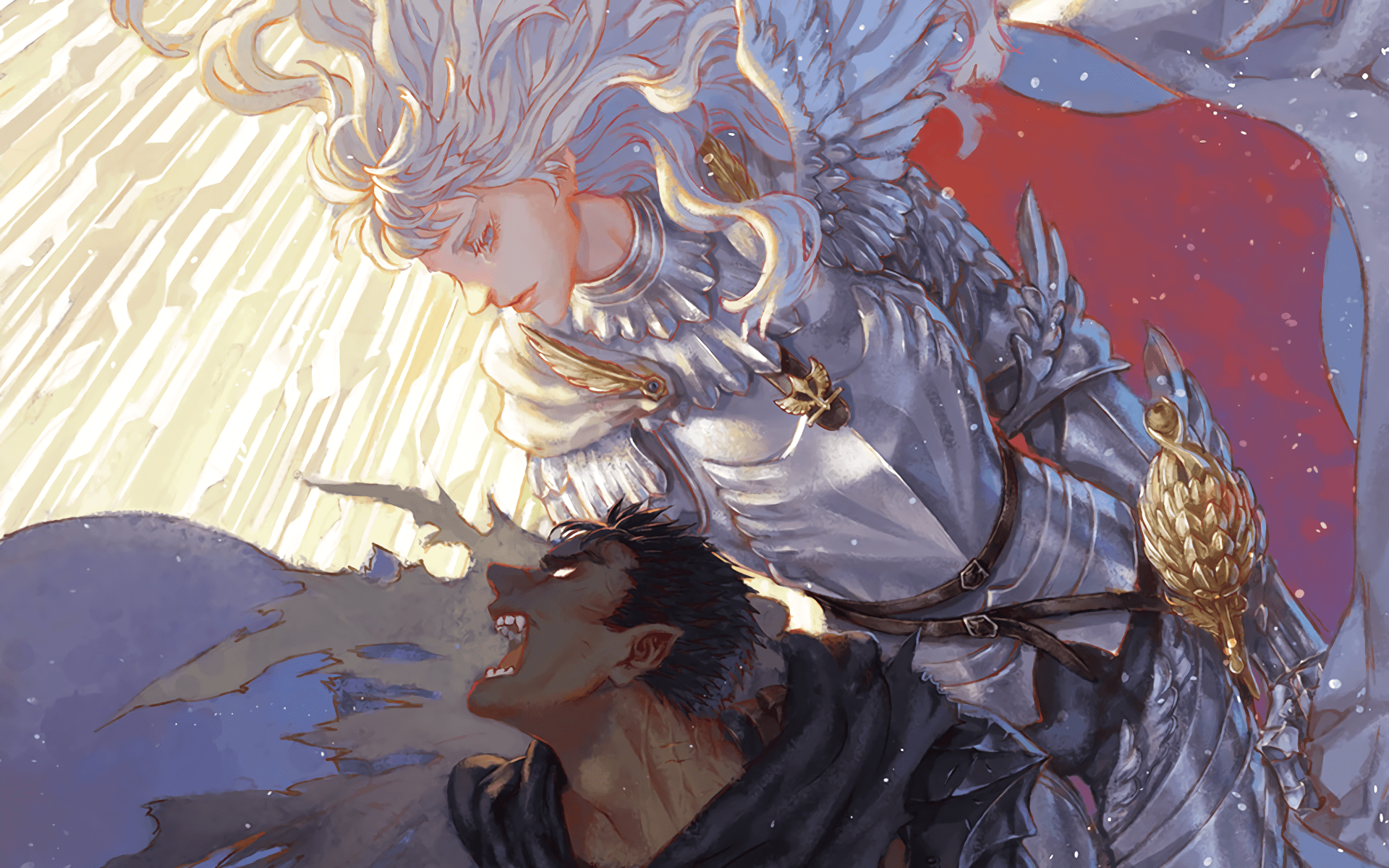 Berserk Griffith Wallpapers Top Free Berserk Griffith Backgrounds