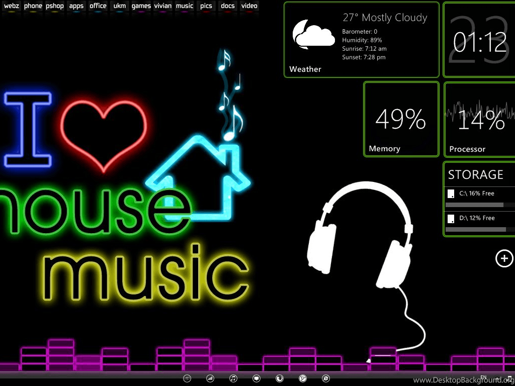 House Music Wallpapers Top Free House Music Backgrounds WallpaperAccess