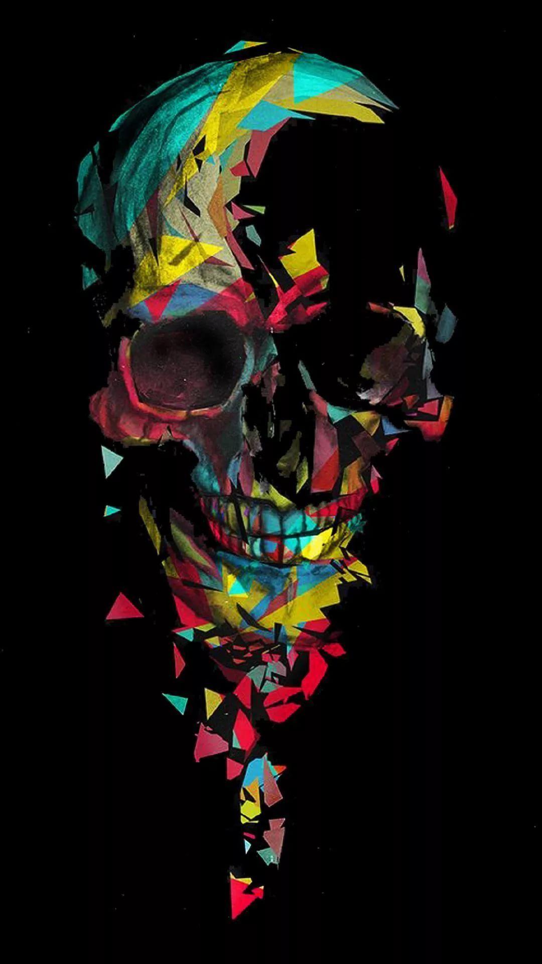 Cool Skull iPhone Wallpapers Top Free Cool Skull iPhone Backgrounds