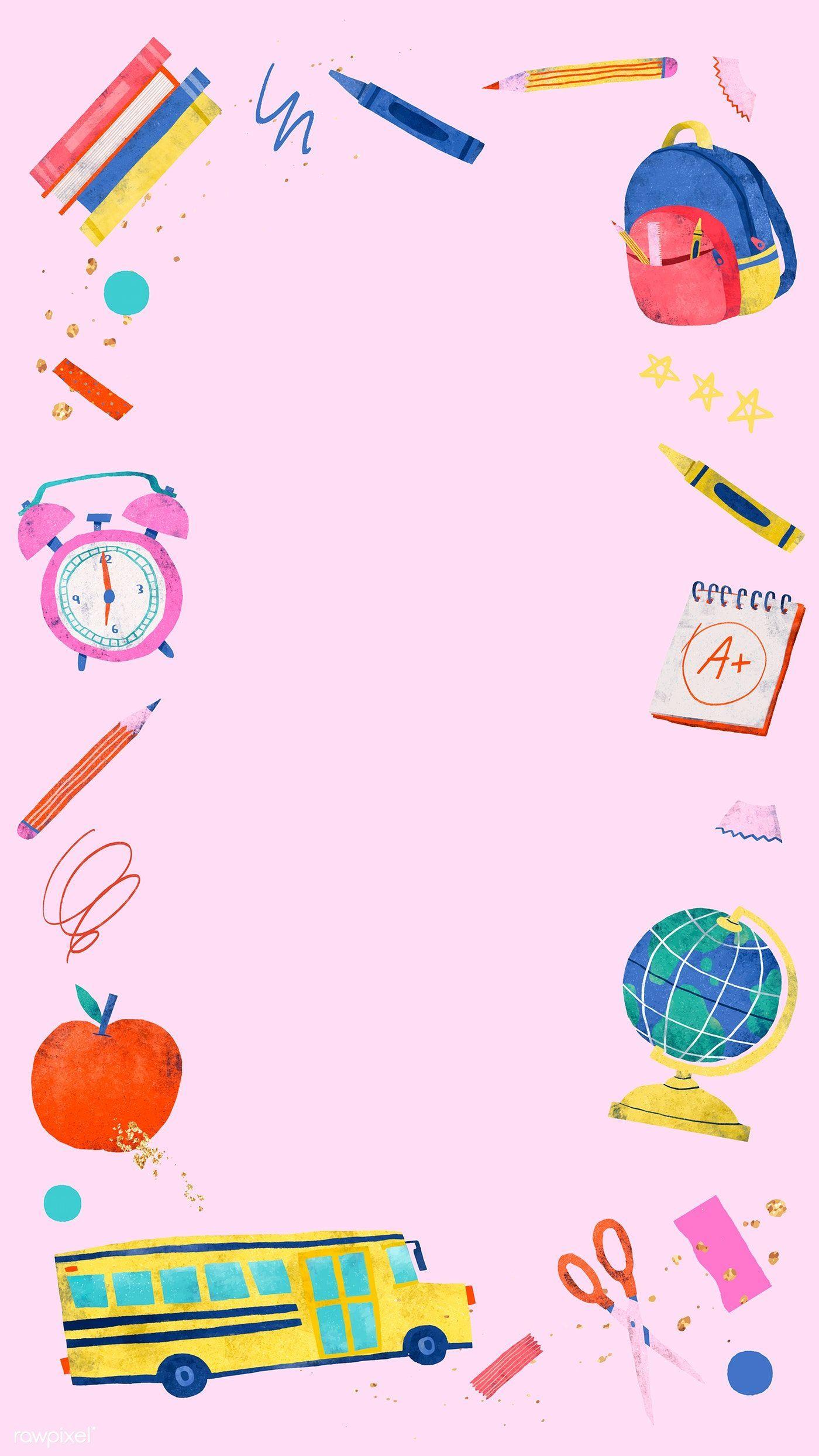 Cute Back to School Wallpapers Top Free Cute Back to School Backgrounds WallpaperAccess