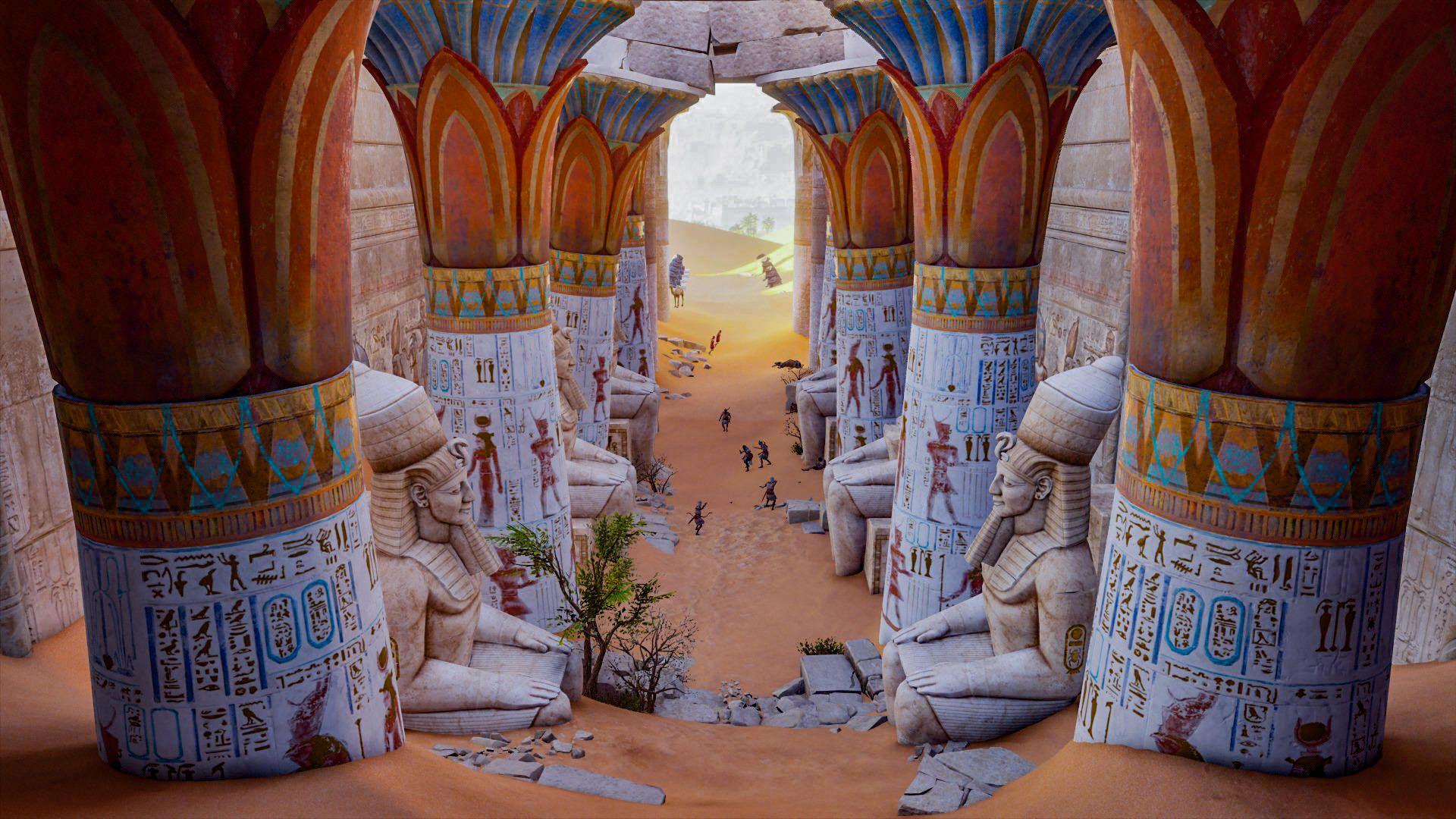 Egyptian Temple Wallpapers Top Free Egyptian Temple Backgrounds