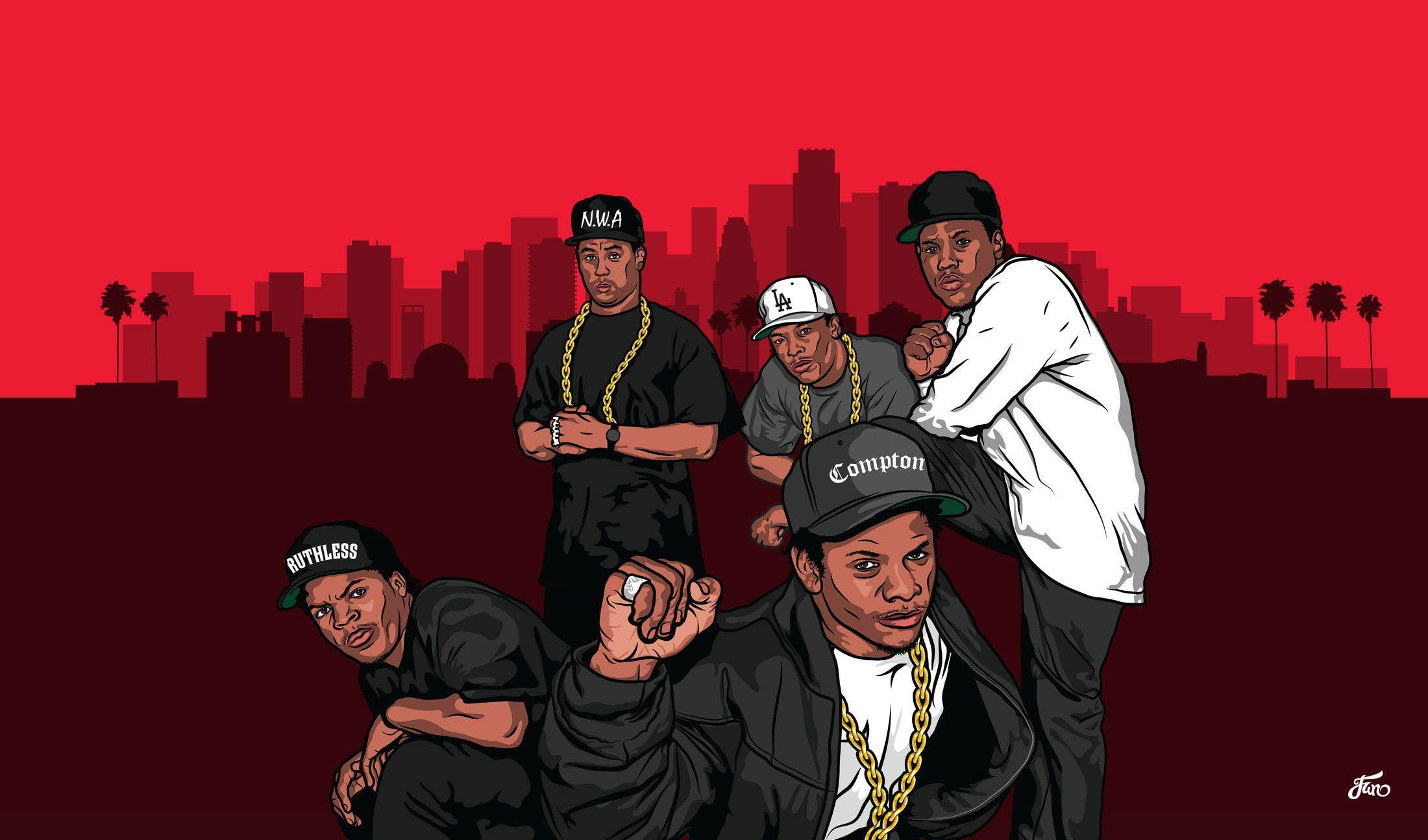 NWA Cartoon Wallpapers Top Free NWA Cartoon Backgrounds WallpaperAccess