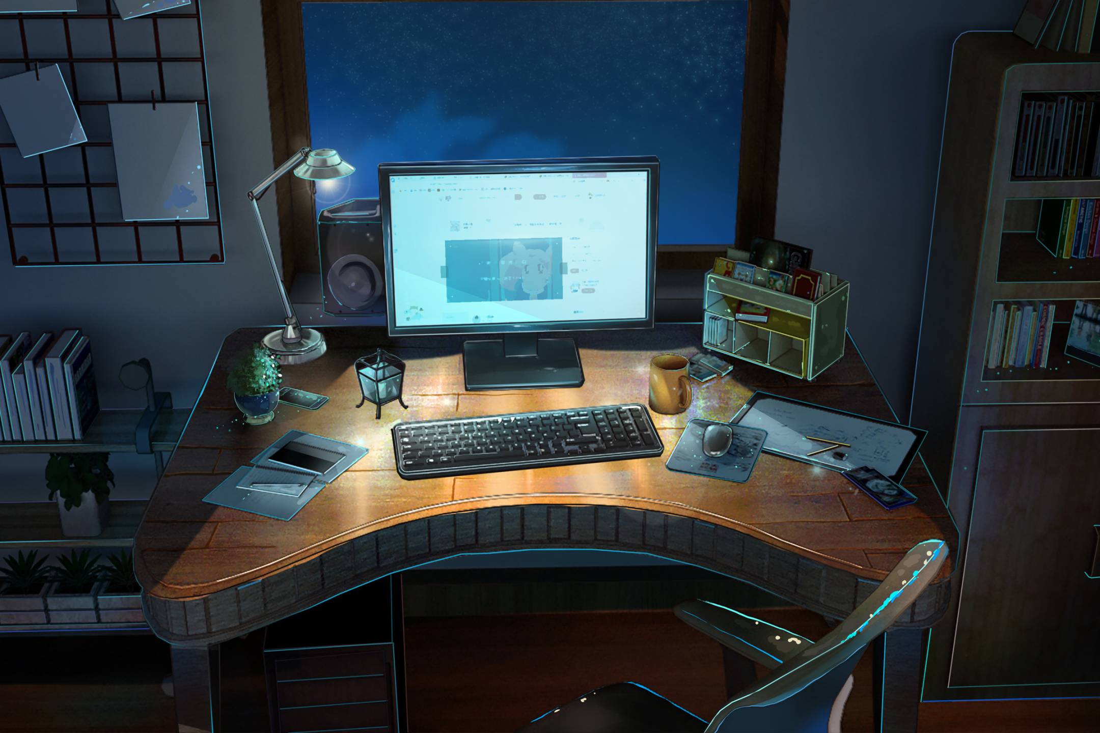 Anime office Wallpapers Top Free Anime office Backgrounds