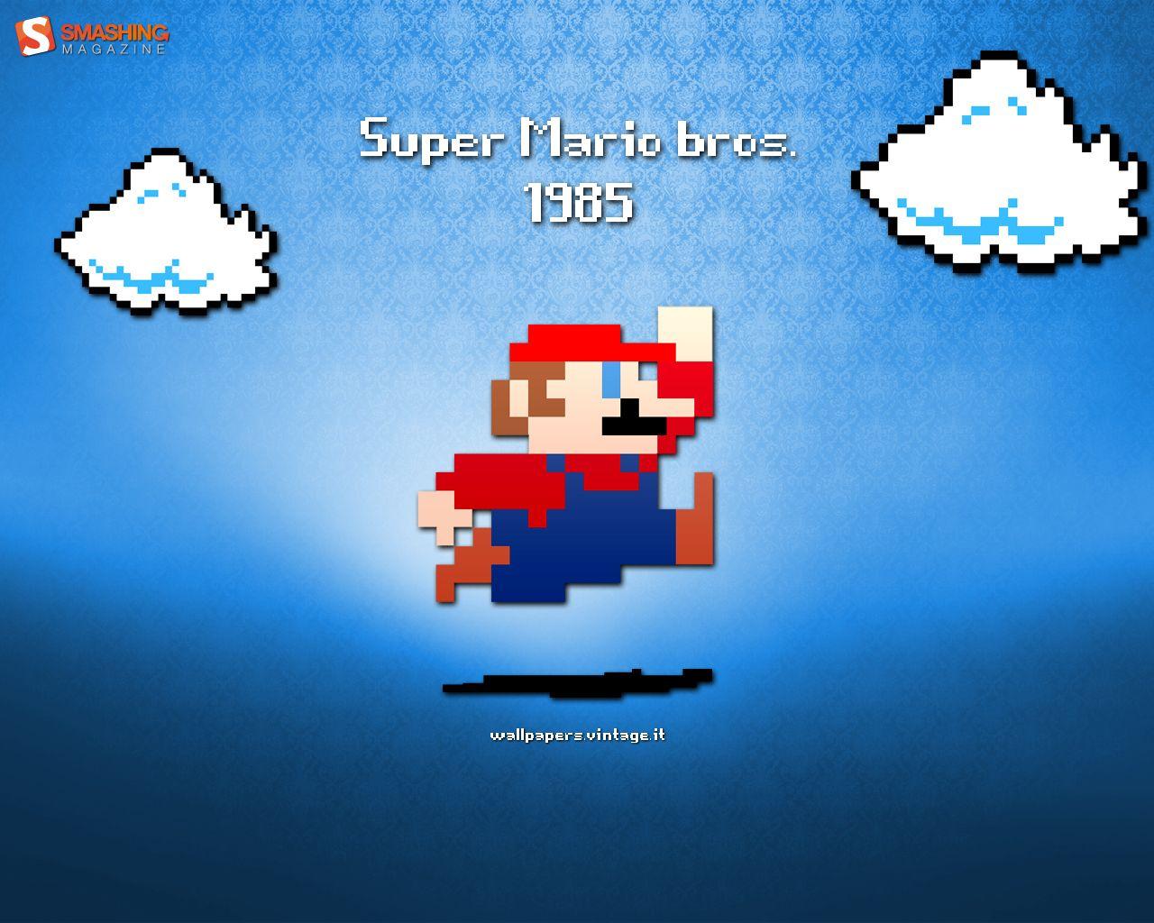 Retro Mario Wallpapers Top Free Retro Mario Backgrounds WallpaperAccess