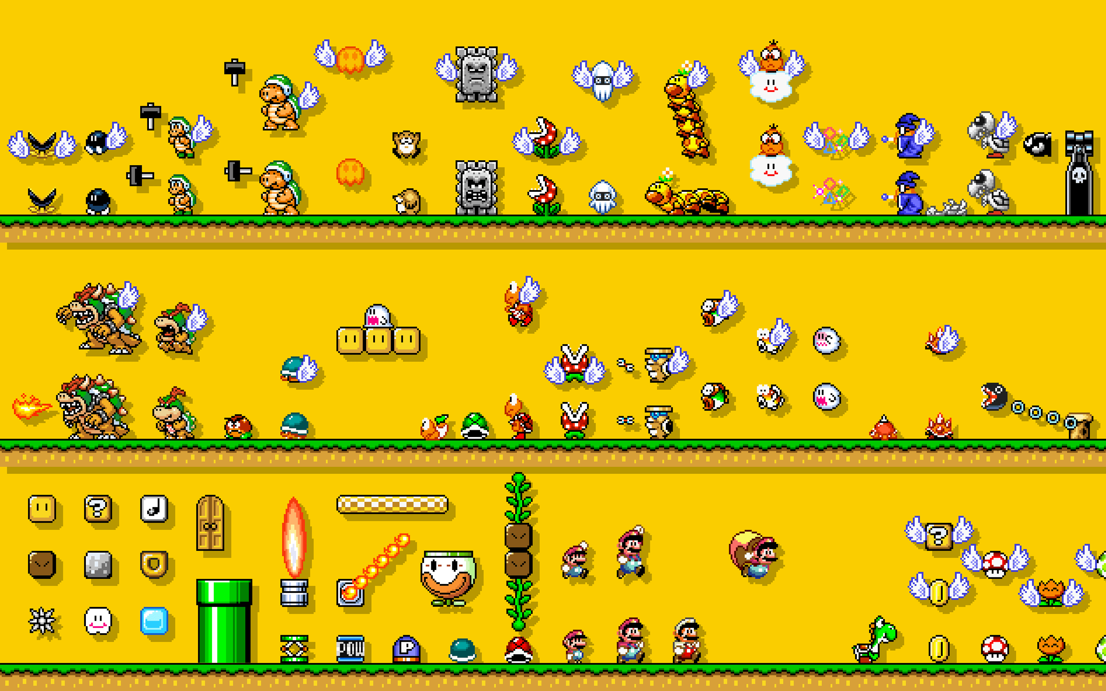 Retro Mario Wallpapers Top Free Retro Mario Backgrounds WallpaperAccess