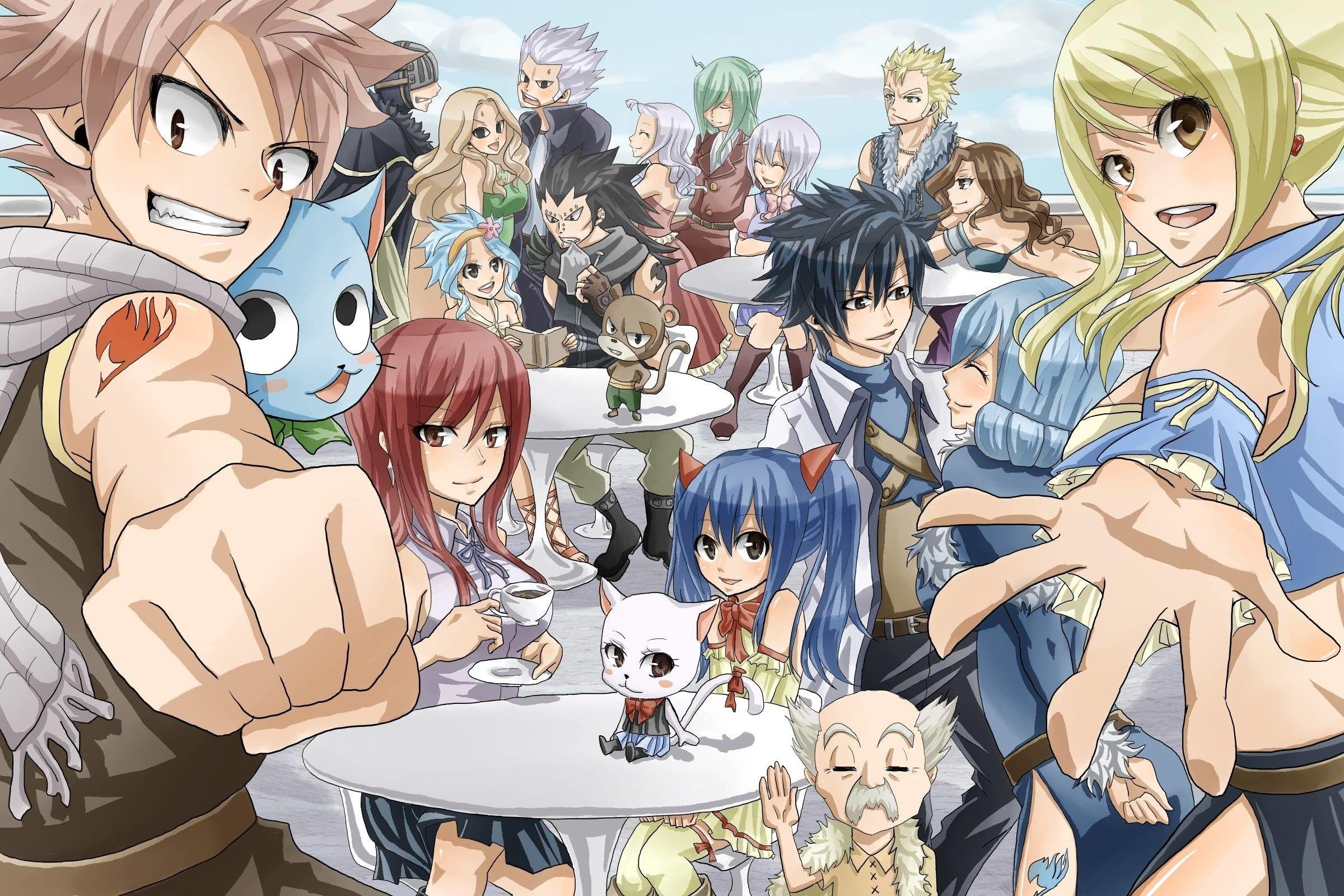 Fairy Tail Chibi Wallpapers Top Free Fairy Tail Chibi Backgrounds
