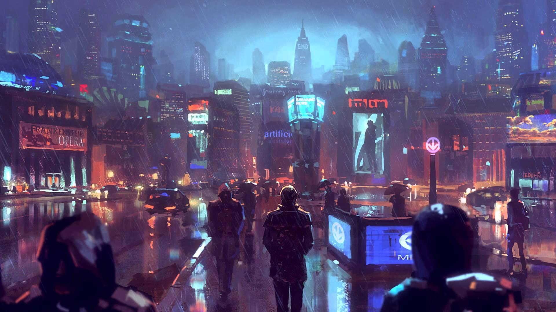 Aprender acerca 82+ imagen fond d'écran cyberpunk 1920x1080 fr