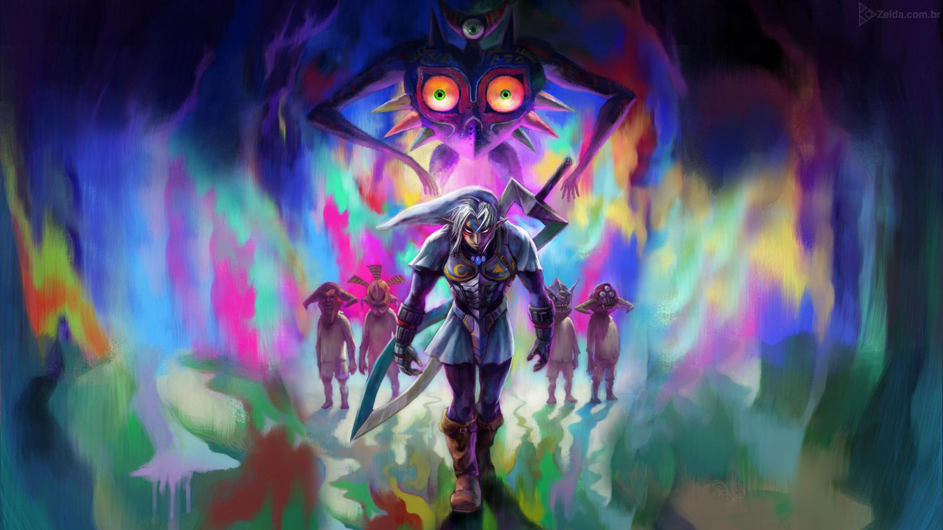 Majora Mask Wallpapers Top Free Majora Mask Backgrounds WallpaperAccess