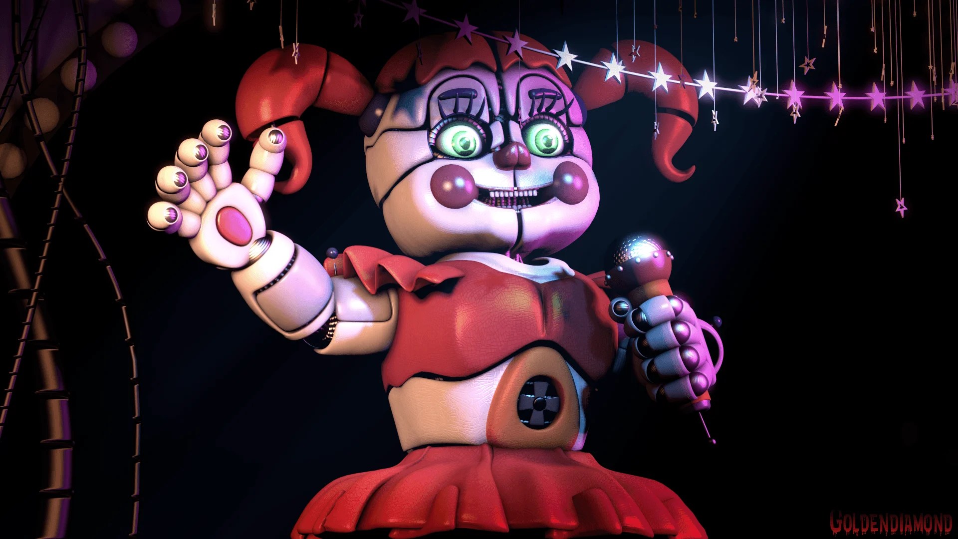 Circus Baby Wallpapers Top Free Circus Baby Backgrounds WallpaperAccess