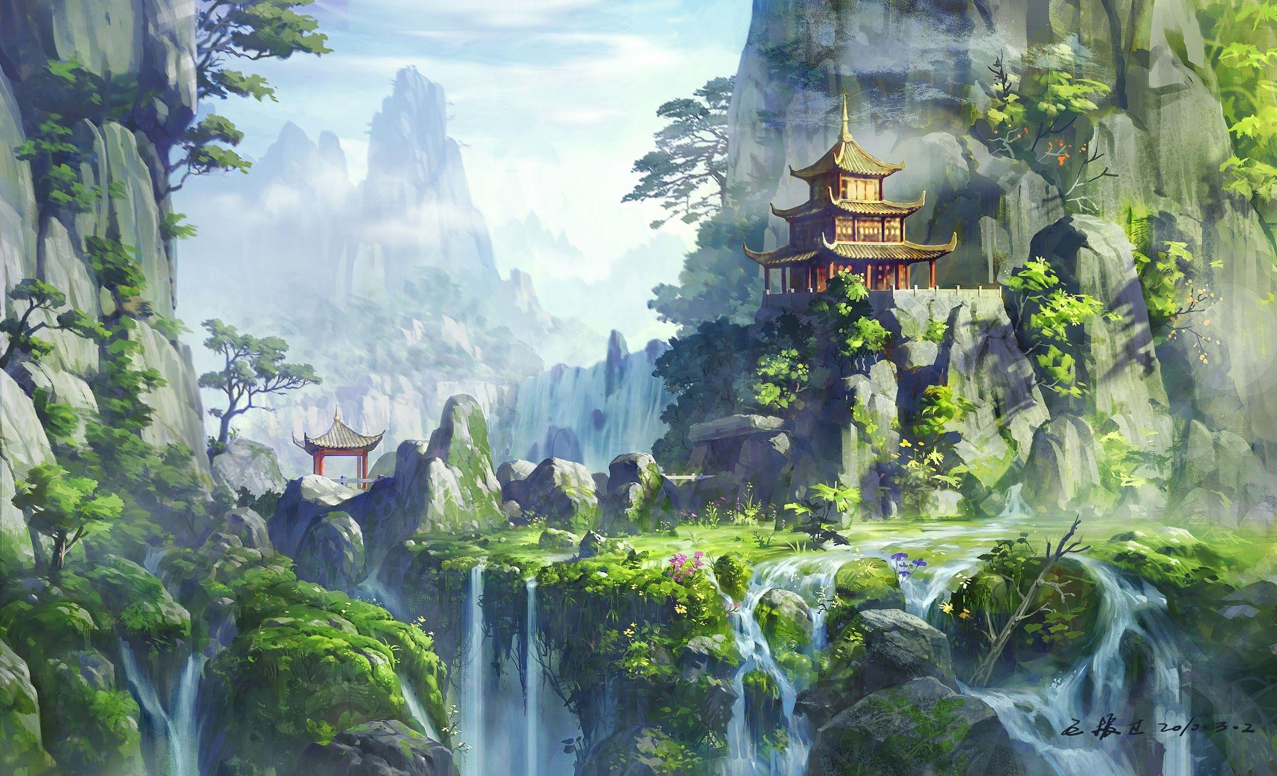 Asian Art Wallpapers Top Free Asian Art Backgrounds WallpaperAccess