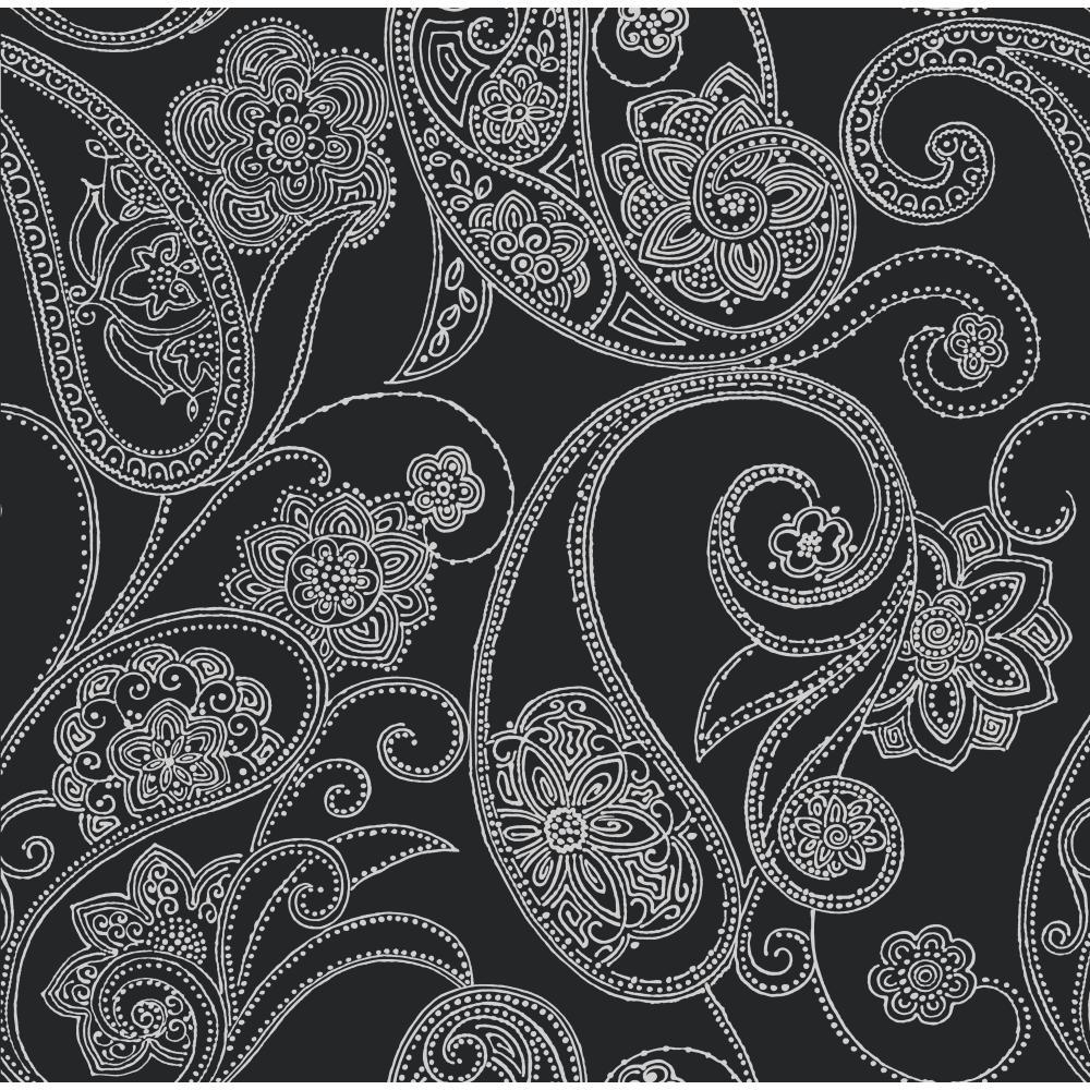 Black and White Paisley Wallpapers Top Free Black and White Paisley