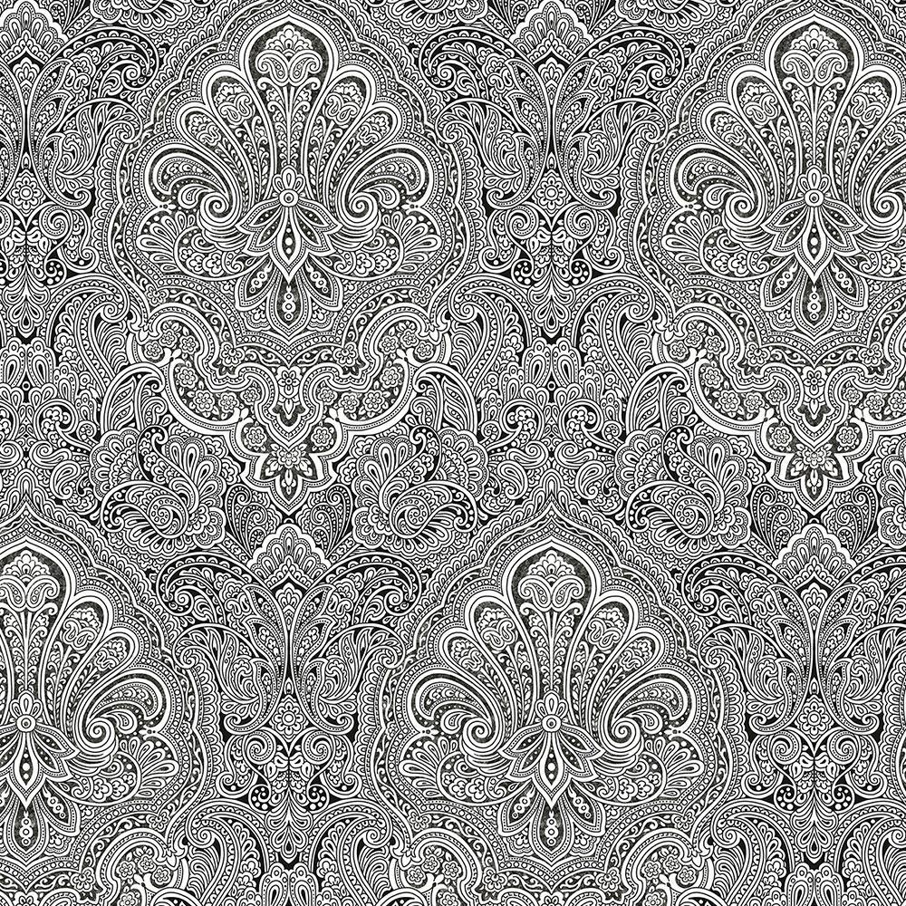 Black and White Paisley Wallpapers Top Free Black and White Paisley