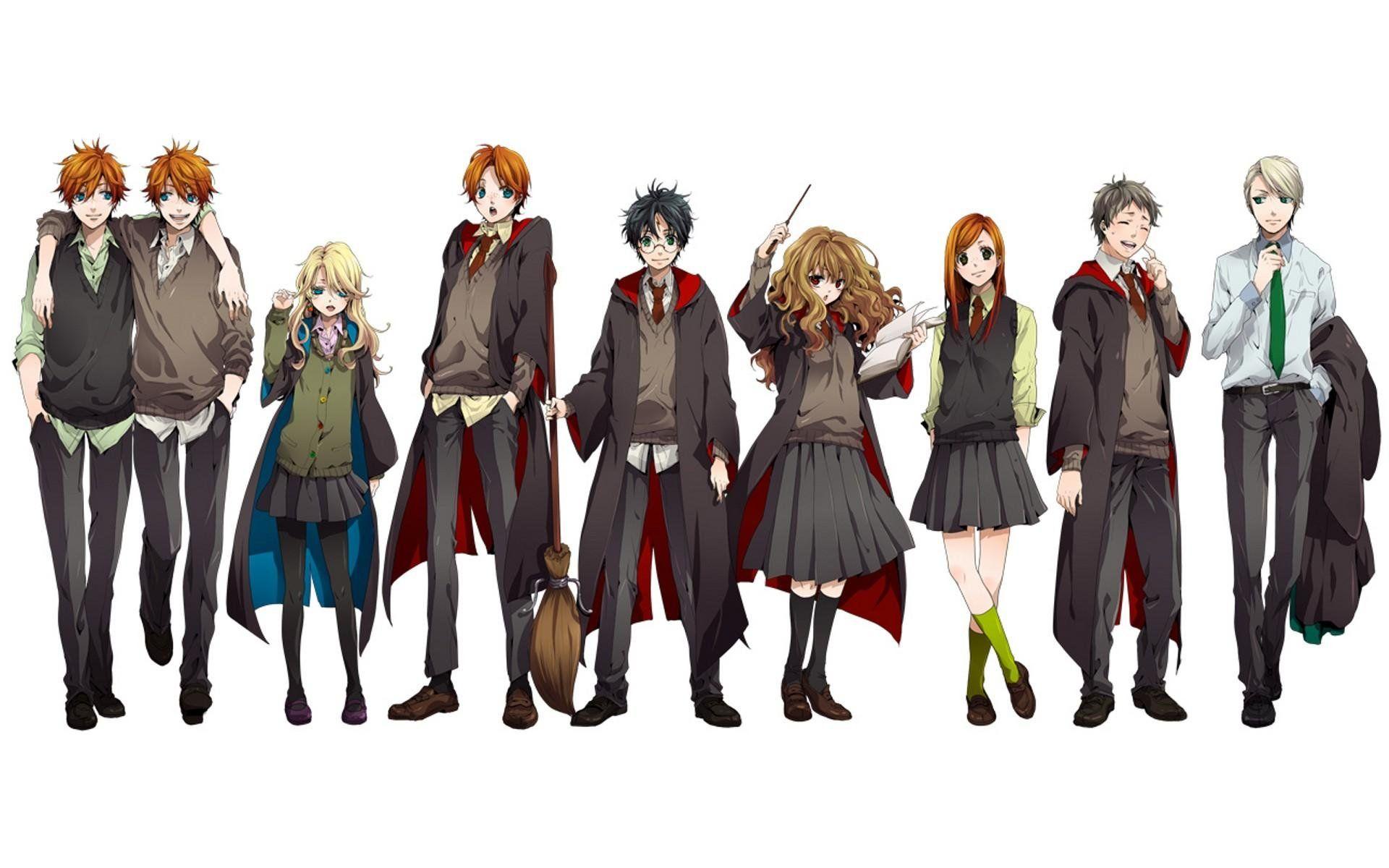 Harry Potter Cartoon Wallpapers Top Free Harry Potter Cartoon