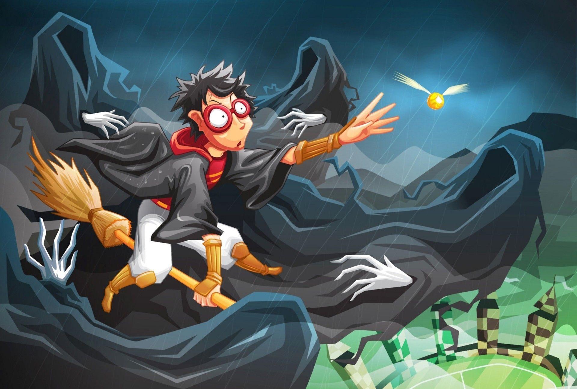 Harry Potter Cartoon Wallpapers Top Những Hình Ảnh Đẹp