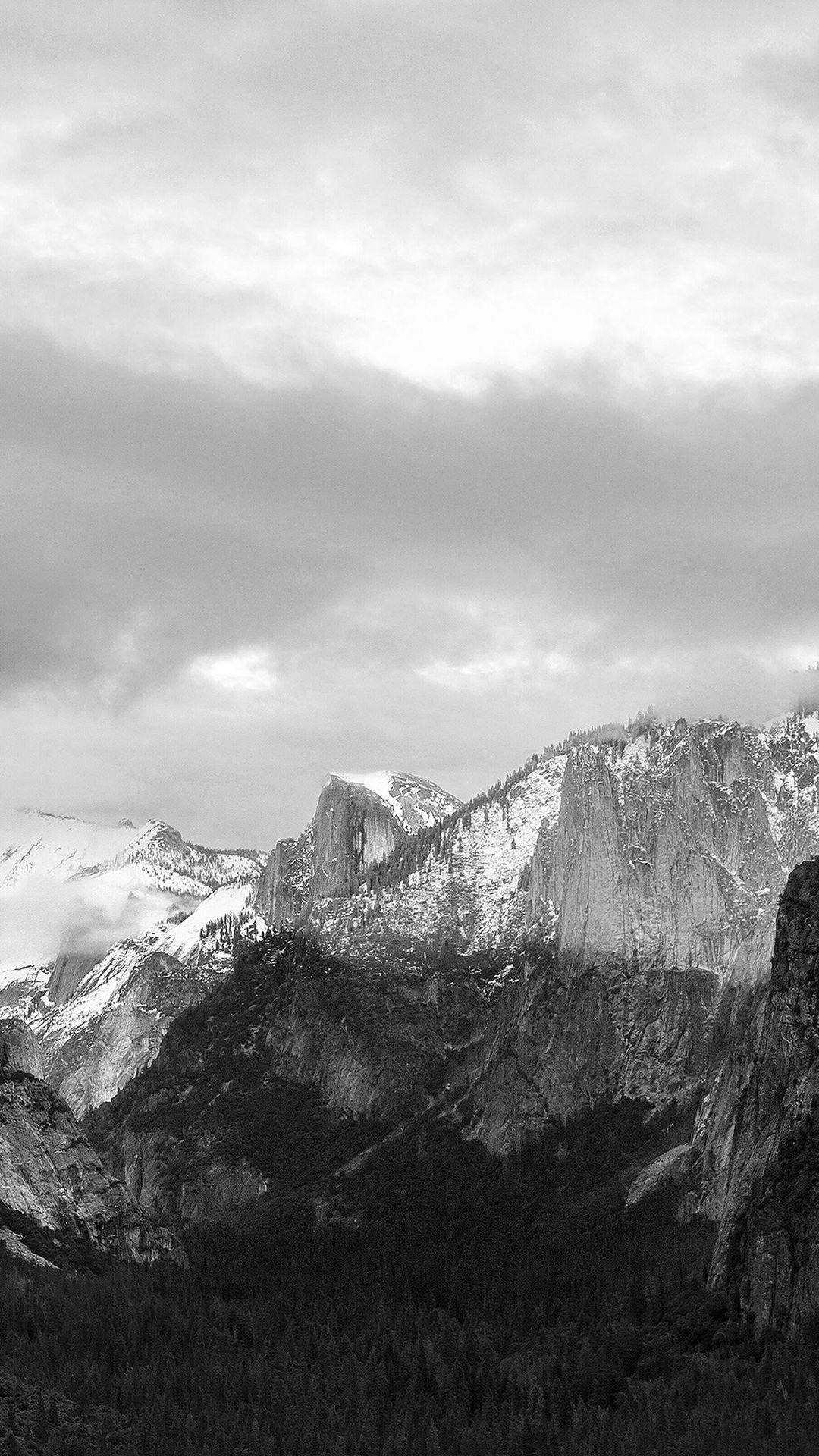 Black White Mountain Wallpapers Top Free Black White Mountain