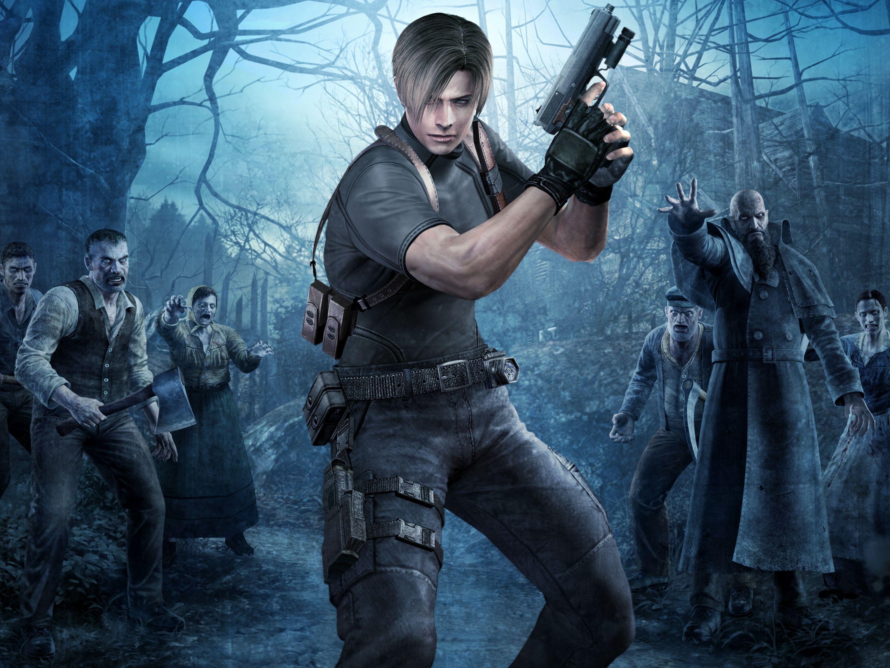 Resident Evil 4 Leon Wallpapers Top Free Resident Evil 4 Leon