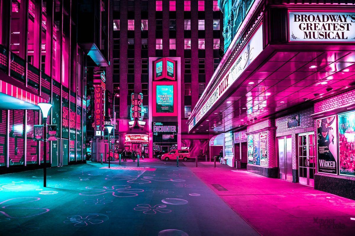 Pink Neon City Wallpapers Top Free Pink Neon City Backgrounds