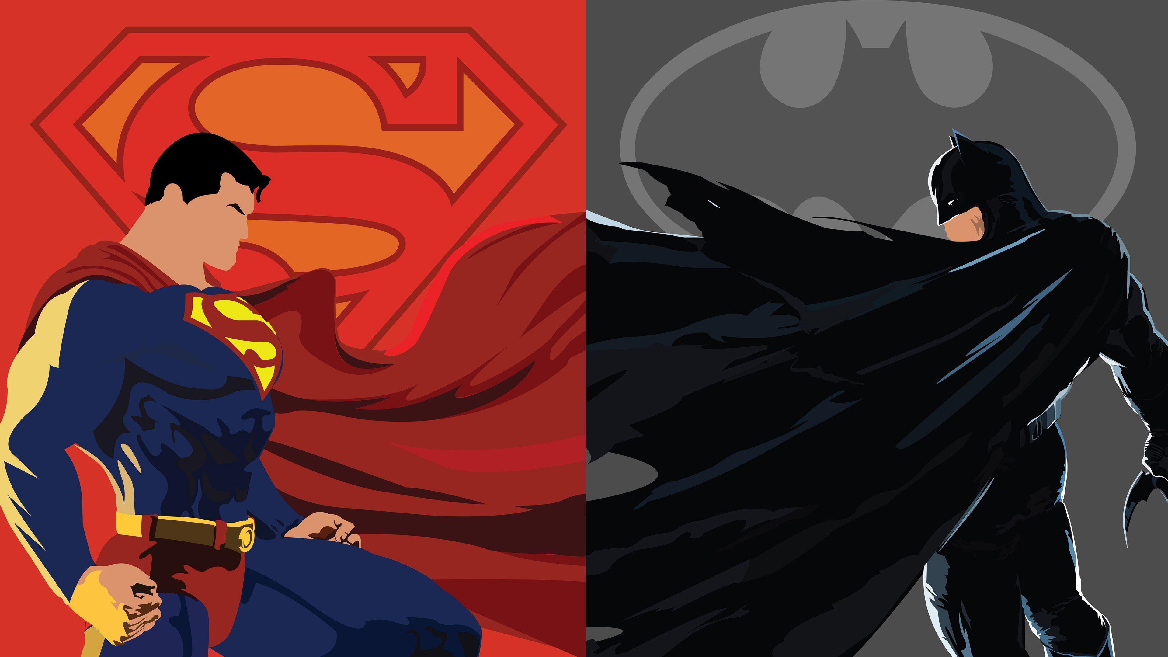 Batman and Superman Cartoon Wallpapers Top Free Batman and Superman