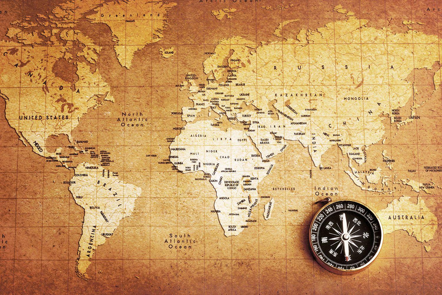 Compass and Map Wallpapers Top Free Compass and Map Backgrounds