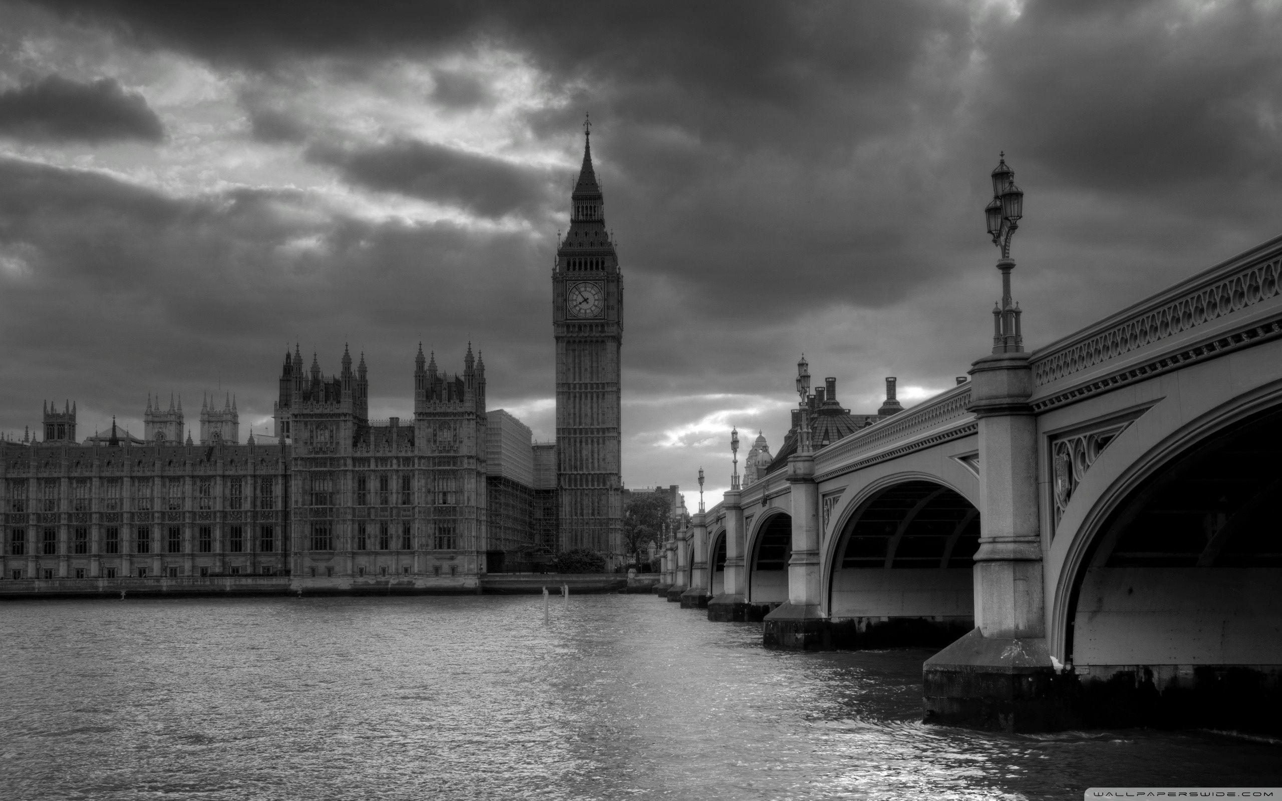 London Black and White Wallpapers Top Free London Black and White Backgrounds WallpaperAccess