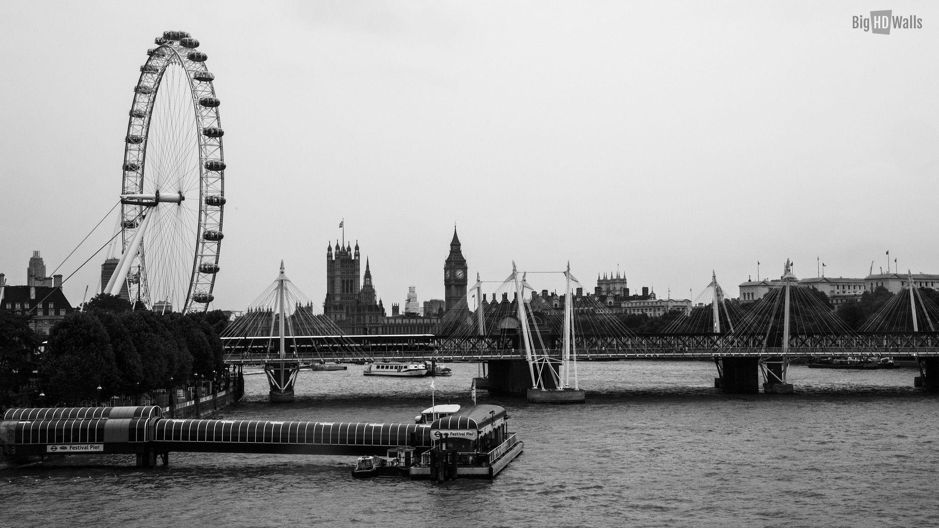 London Black and White Wallpapers Top Free London Black and White Backgrounds WallpaperAccess