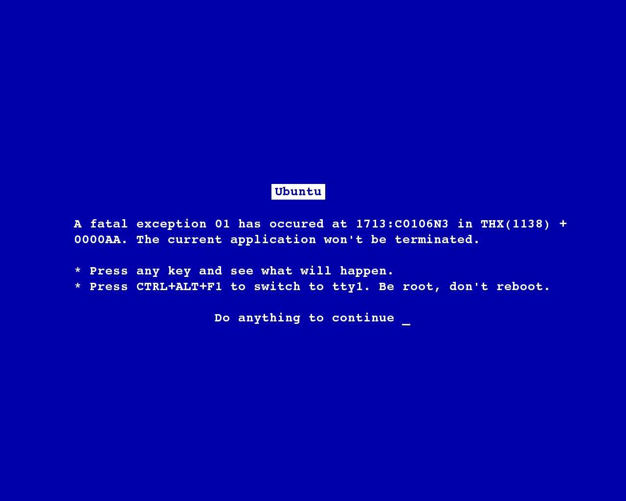 Blue Screen of Death Wallpapers Top Free Blue Screen of Death