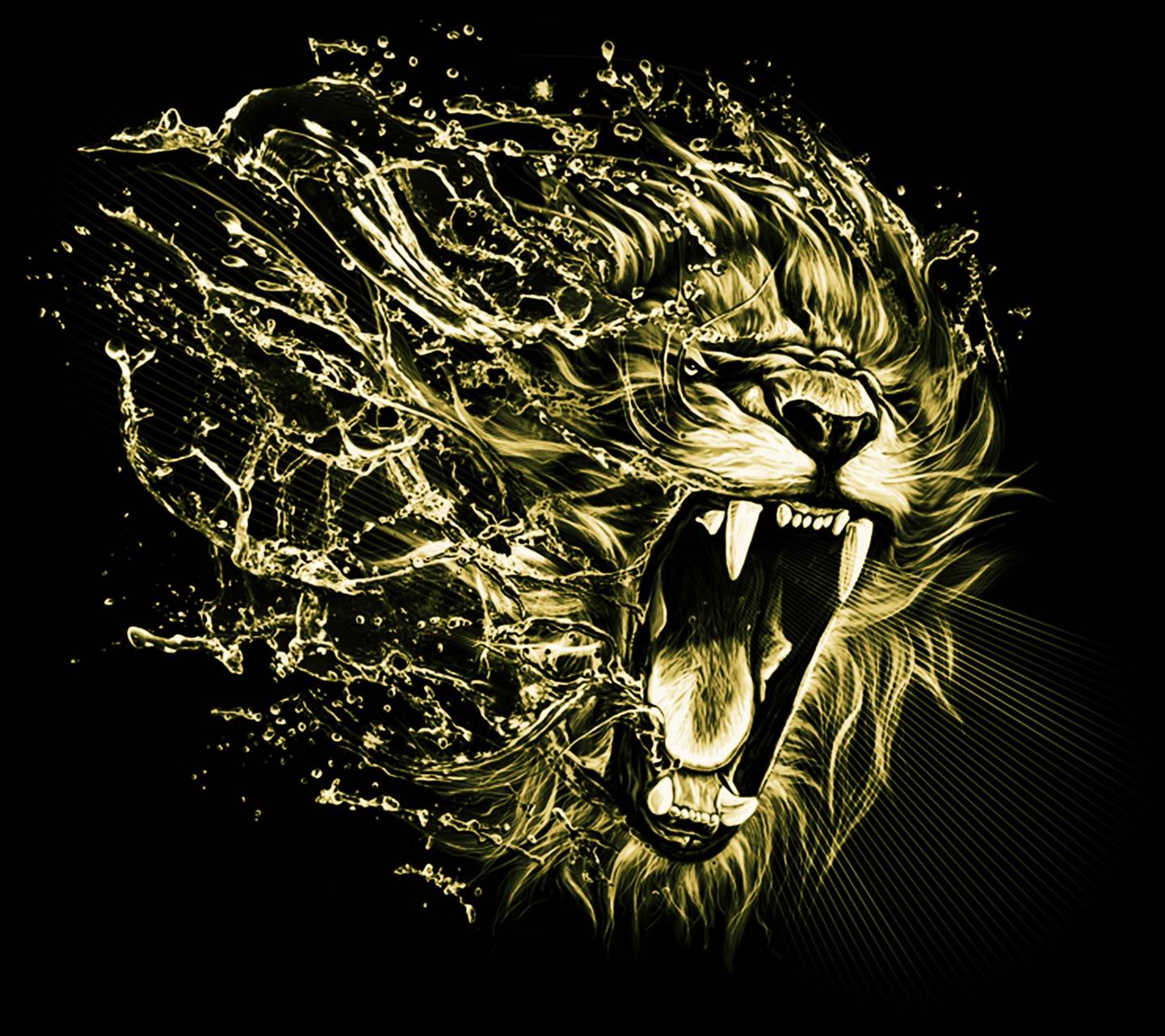 Gold Lion Wallpapers Top Free Gold Lion Backgrounds WallpaperAccess