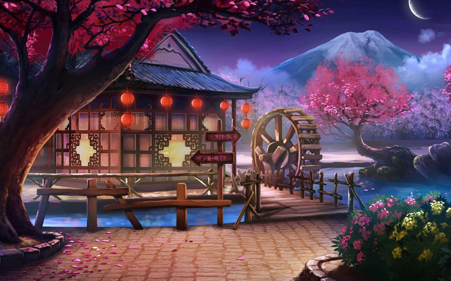Japan Anime Scenery Wallpapers Top Free Japan Anime Scenery