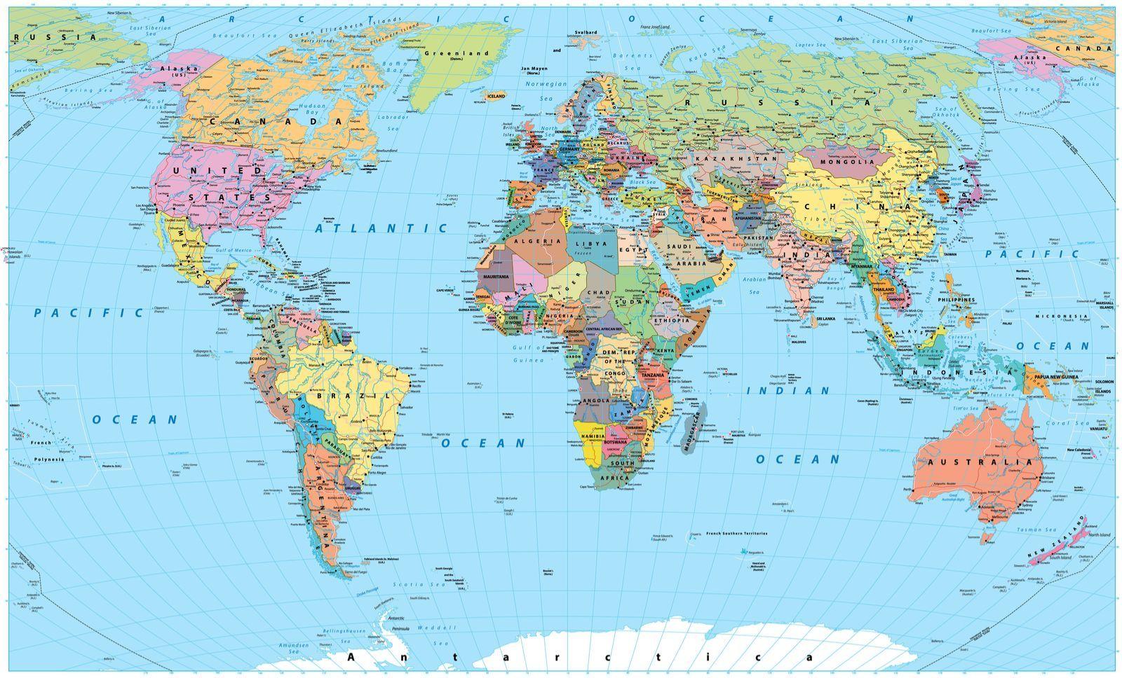 Colorful World Map Wallpapers Top Free Colorful World Map Backgrounds