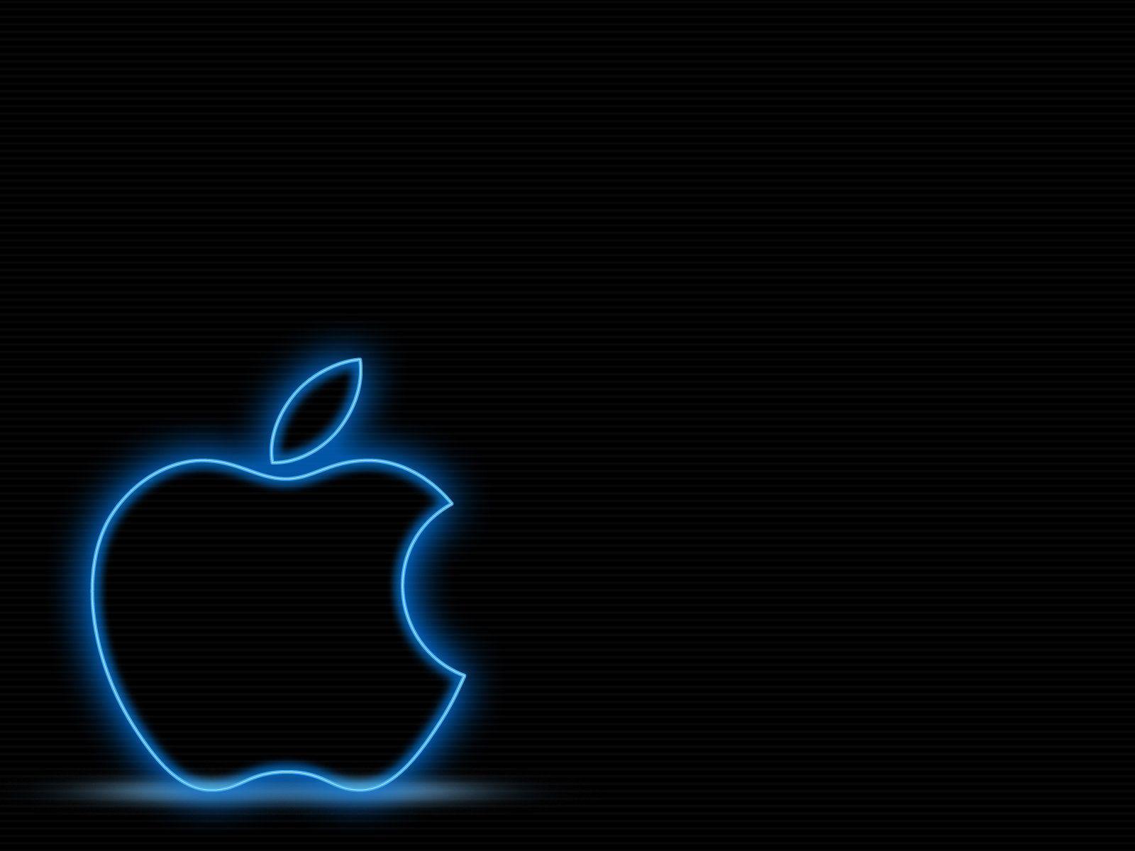 Neon Apple Logo Wallpapers Top Free Neon Apple Logo Backgrounds