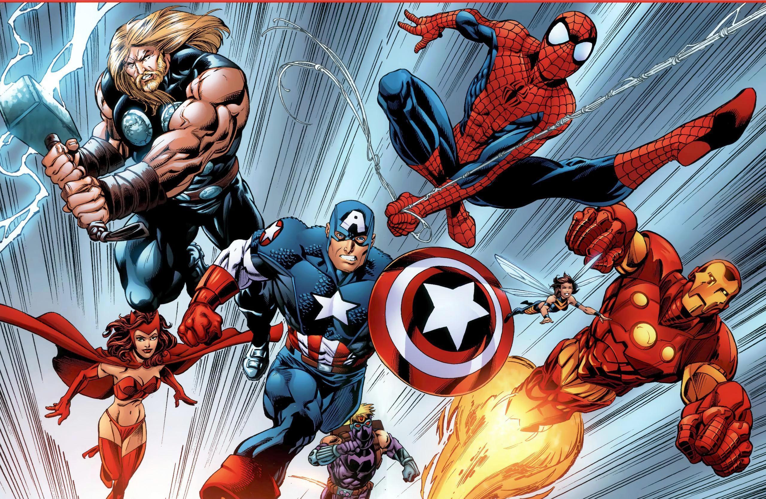 Avengers Cartoon Wallpapers Top Free Avengers Cartoon Backgrounds