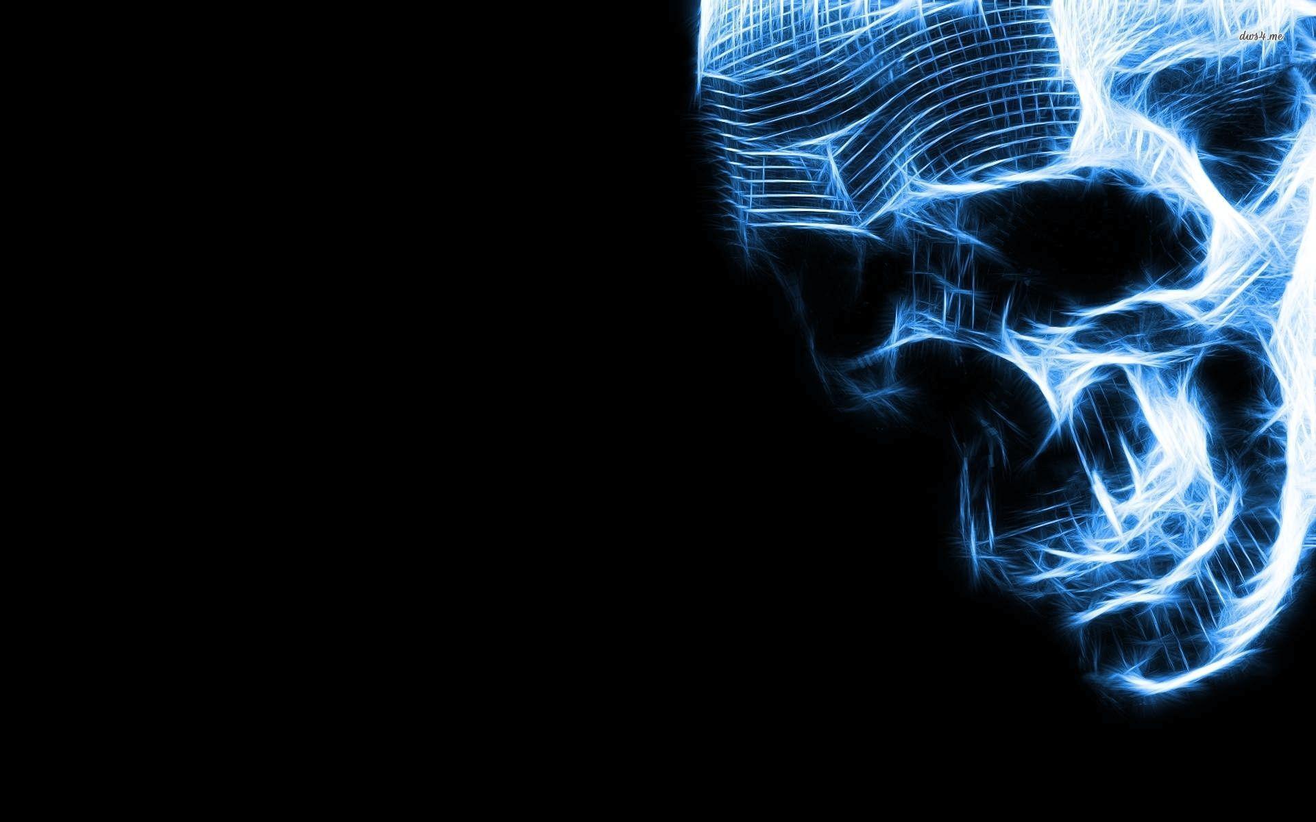 Blue Skull HD Wallpapers Top Free Blue Skull HD Backgrounds