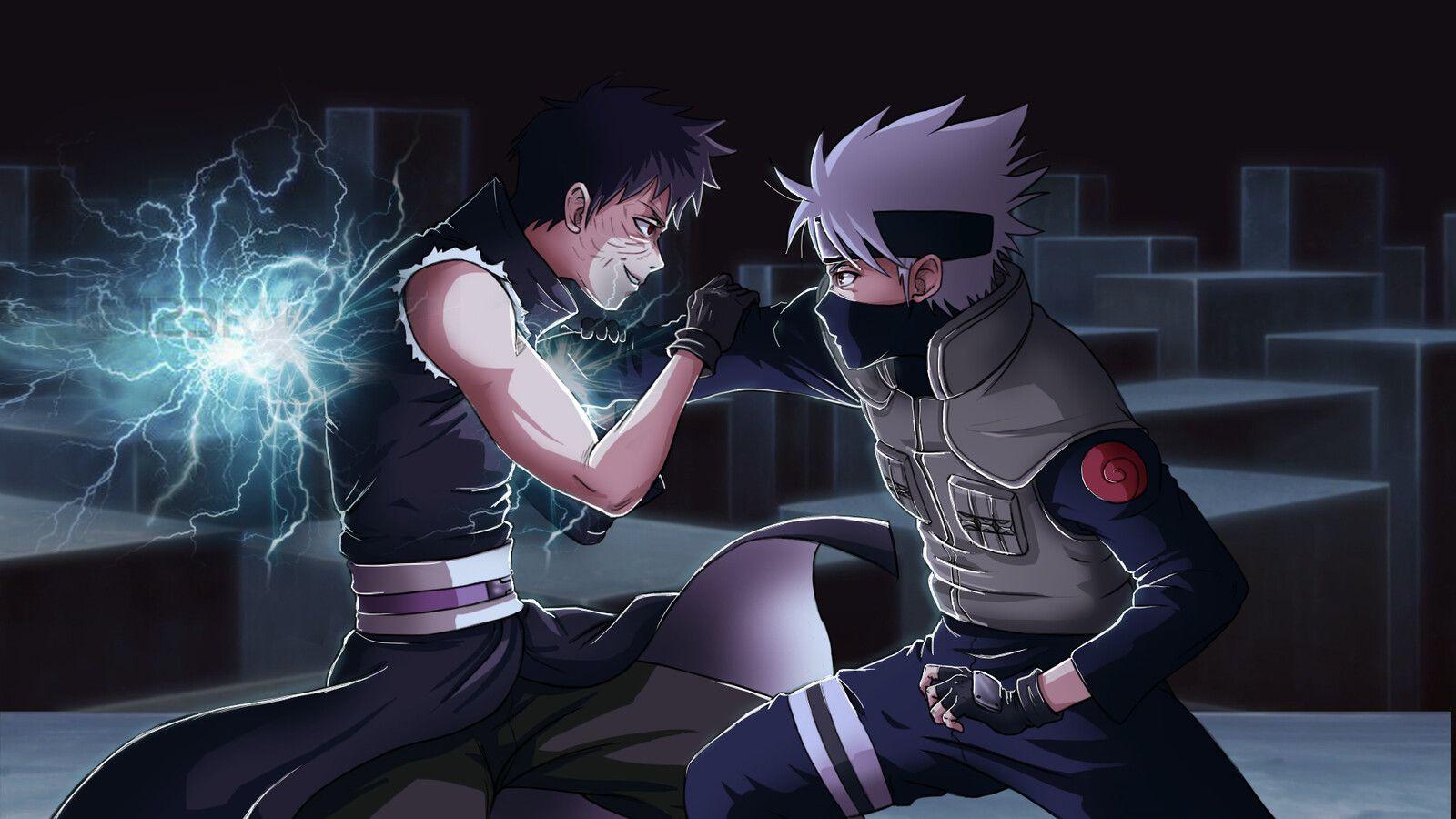 Kakashi Vs Obito Wallpapers Top Free Kakashi Vs Obito Backgrounds
