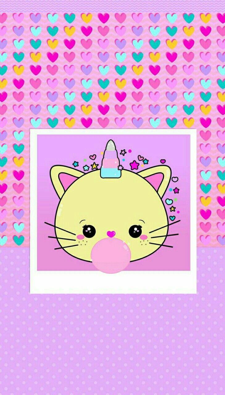 Kawaii Unicorn Cat Wallpapers Top Free Kawaii Unicorn Cat Backgrounds