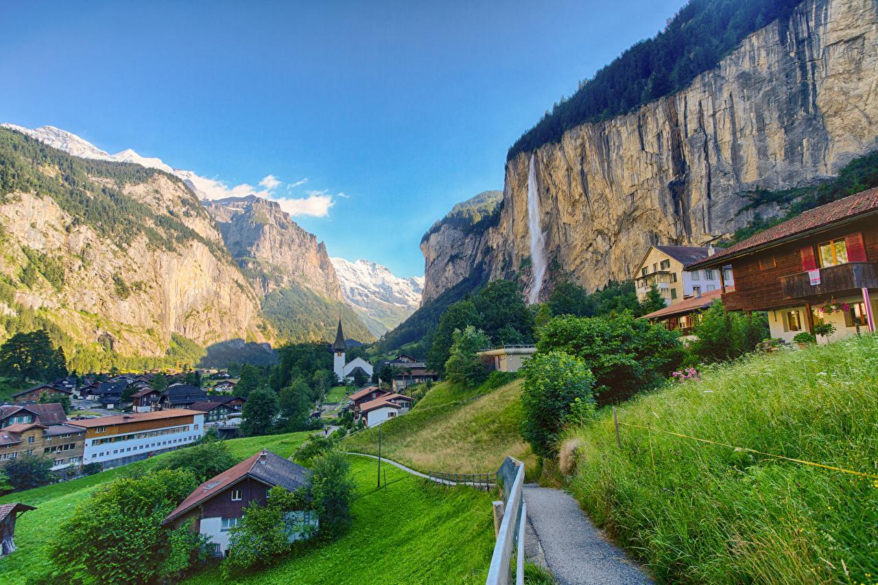 Lauterbrunnen Switzerland Wallpapers Top Free Lauterbrunnen