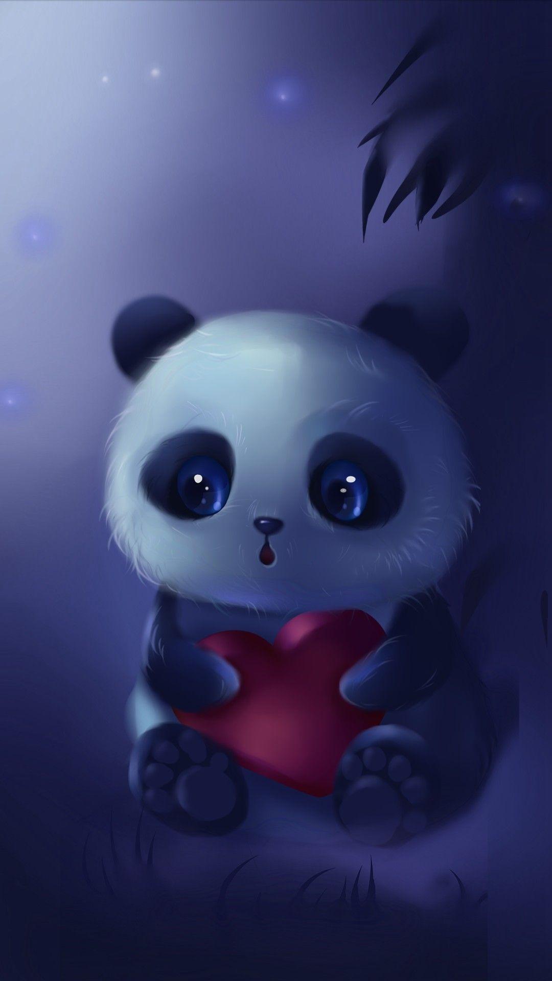 Cute Blue Panda Wallpapers Top Free Cute Blue Panda Backgrounds