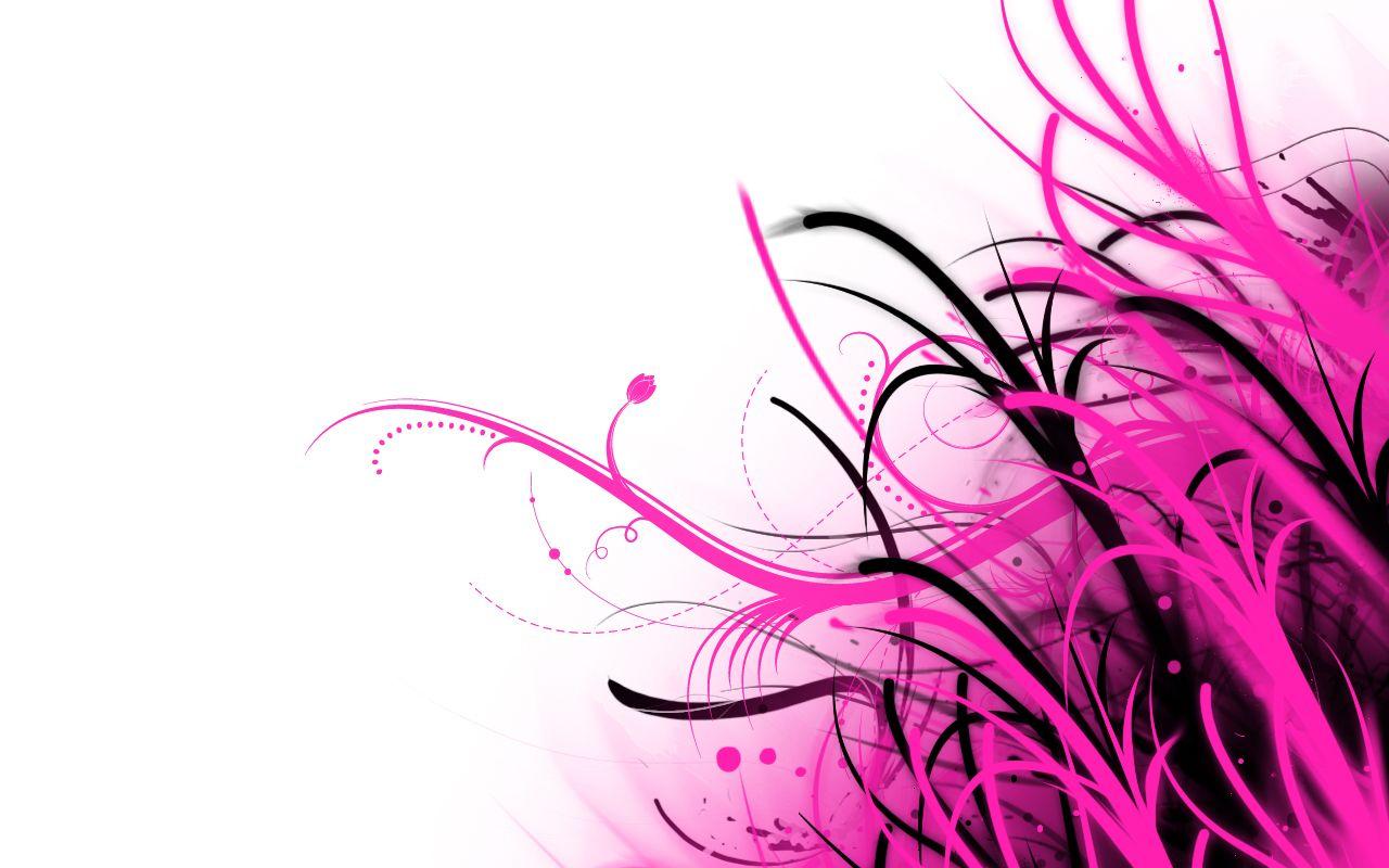 Pink Black and White Wallpapers Top Free Pink Black and White