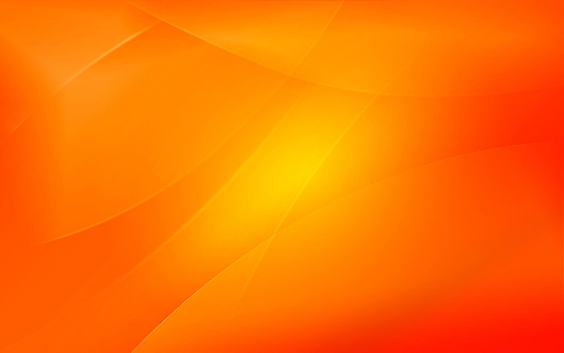 Plain Bright Orange Background