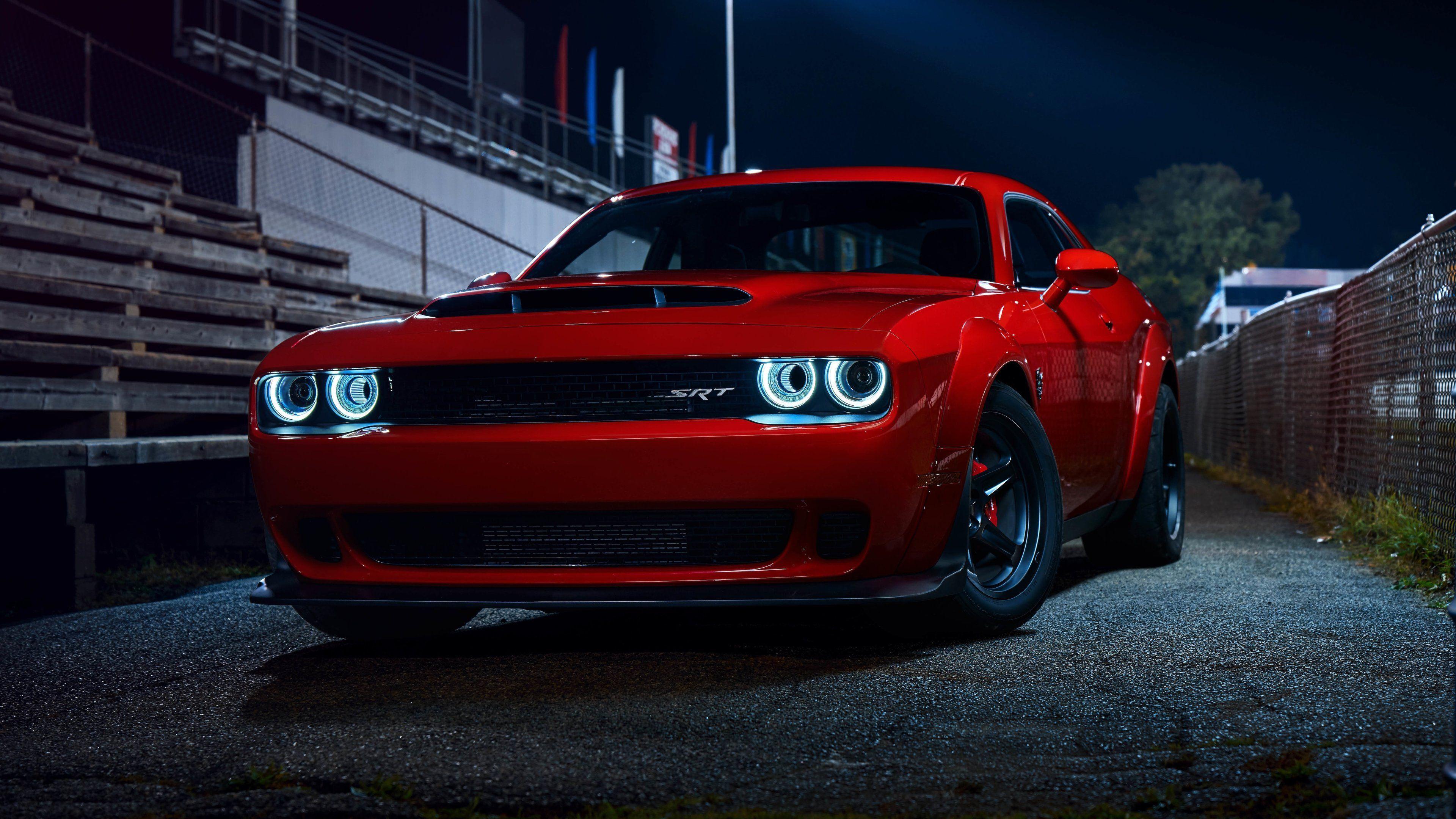 Dodge Challenger Demon 4K Wallpapers Top Free Dodge Challenger Demon