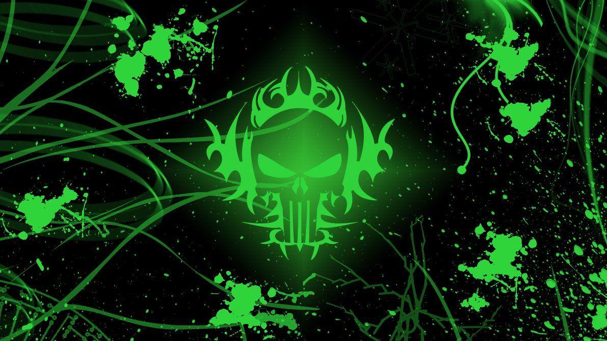 Neon Green Skull Wallpapers Top Free Neon Green Skull Backgrounds WallpaperAccess