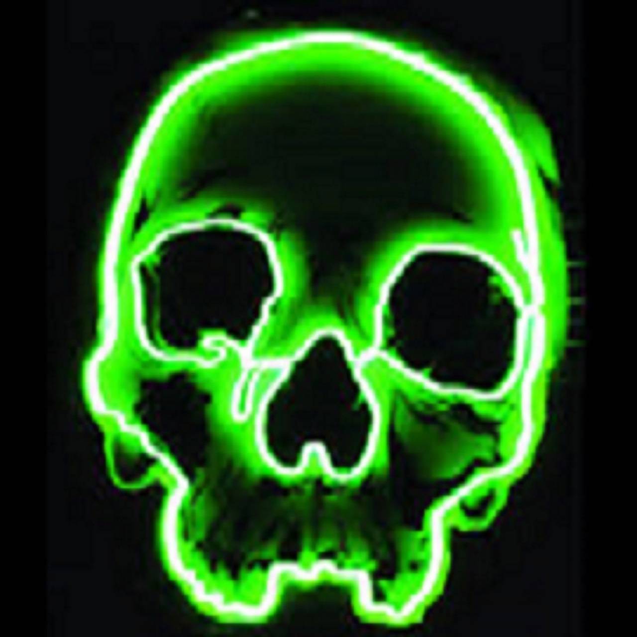 Neon Green Skull Wallpapers Top Free Neon Green Skull Backgrounds