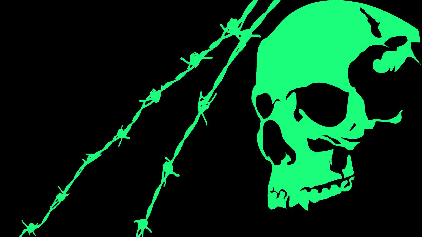 Neon Green Skull Wallpapers Top Free Neon Green Skull Backgrounds